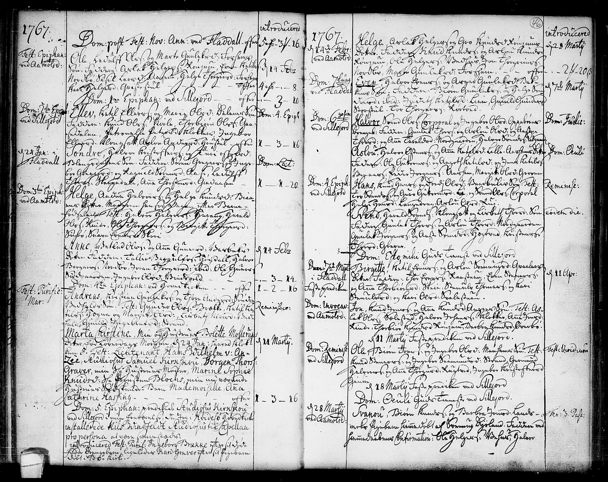 Seljord kirkebøker, SAKO/A-20/F/Fa/L0007: Parish register (official) no. I 7, 1755-1800, p. 46