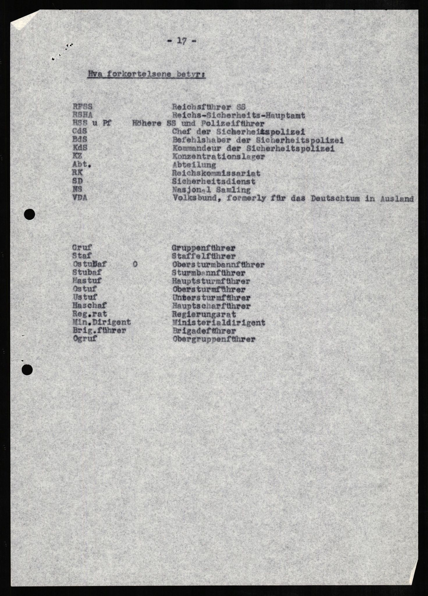 Forsvaret, Forsvarets overkommando II, AV/RA-RAFA-3915/D/Db/L0008: CI Questionaires. Tyske okkupasjonsstyrker i Norge. Tyskere., 1945-1946, p. 230