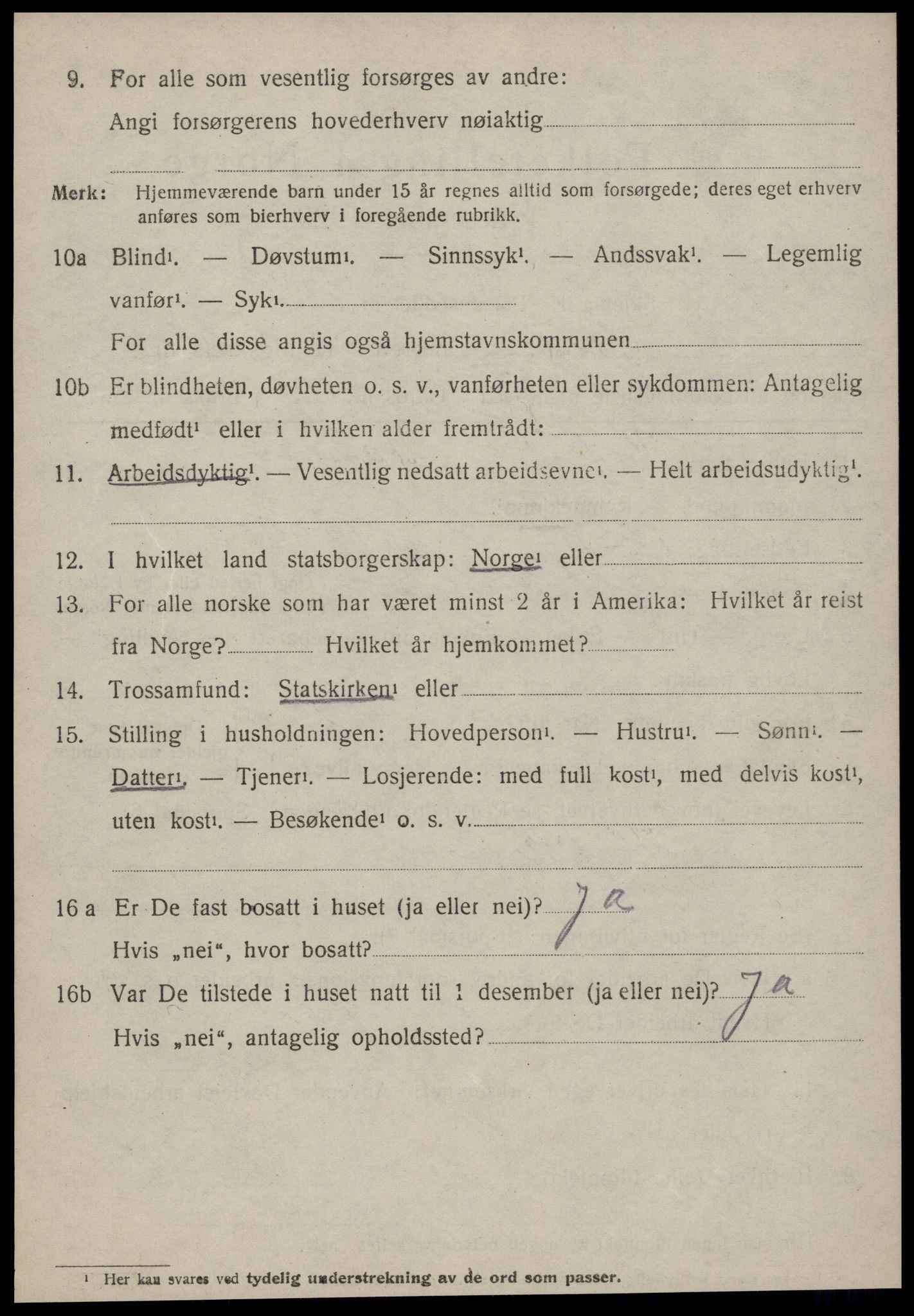 SAT, 1920 census for Ørsta, 1920, p. 6637