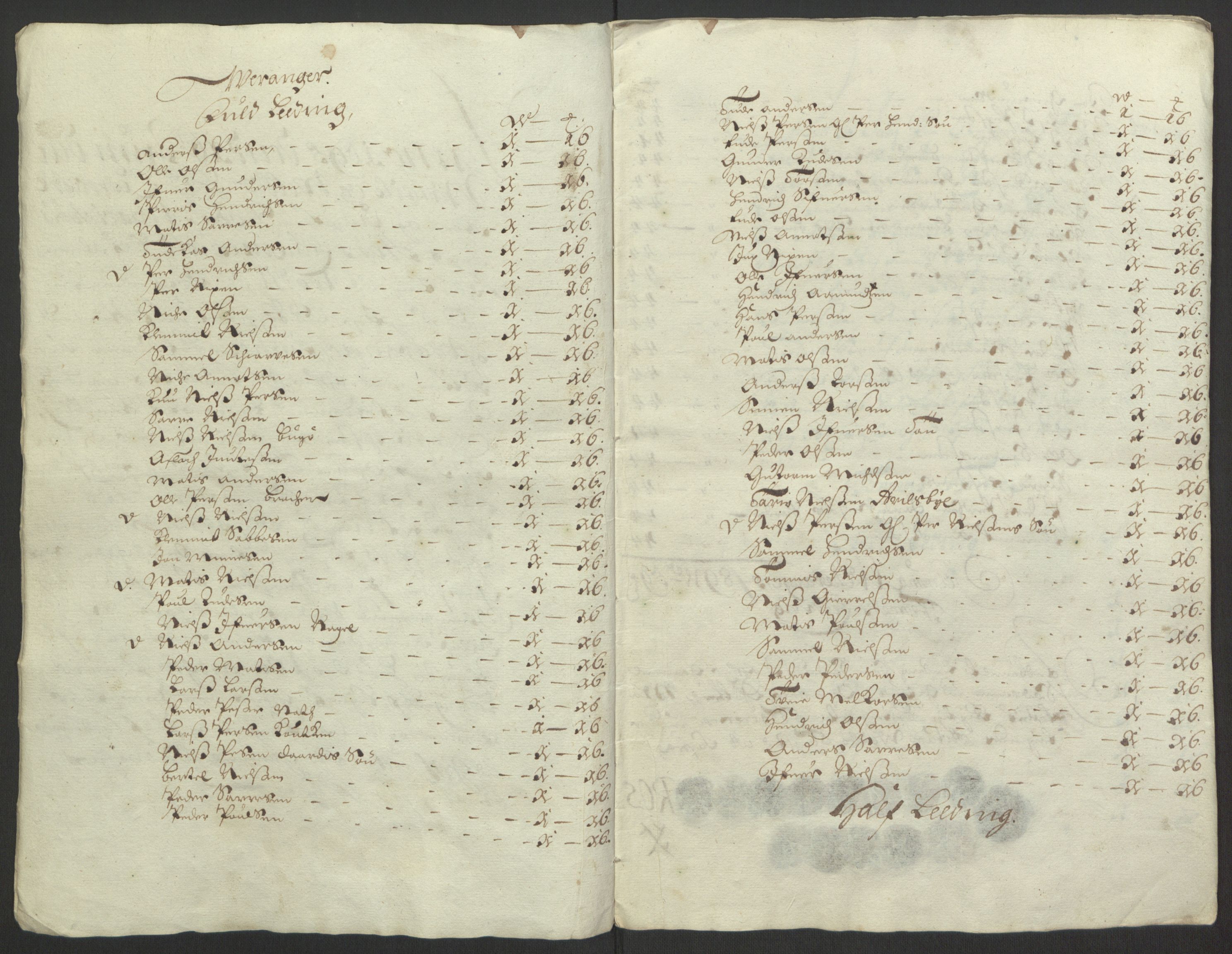 Rentekammeret inntil 1814, Reviderte regnskaper, Fogderegnskap, RA/EA-4092/R69/L4851: Fogderegnskap Finnmark/Vardøhus, 1691-1700, p. 252