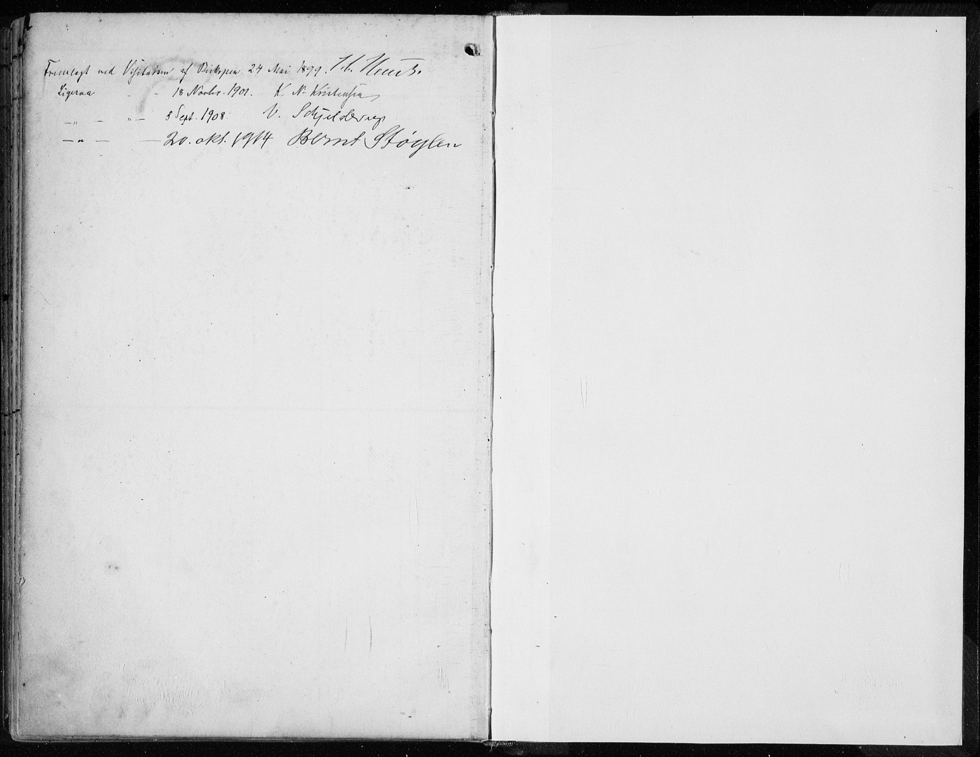 St. Johannes sokneprestkontor, SAST/A-101814/001/30/30BA/L0005: Parish register (official) no. A 5, 1898-1919