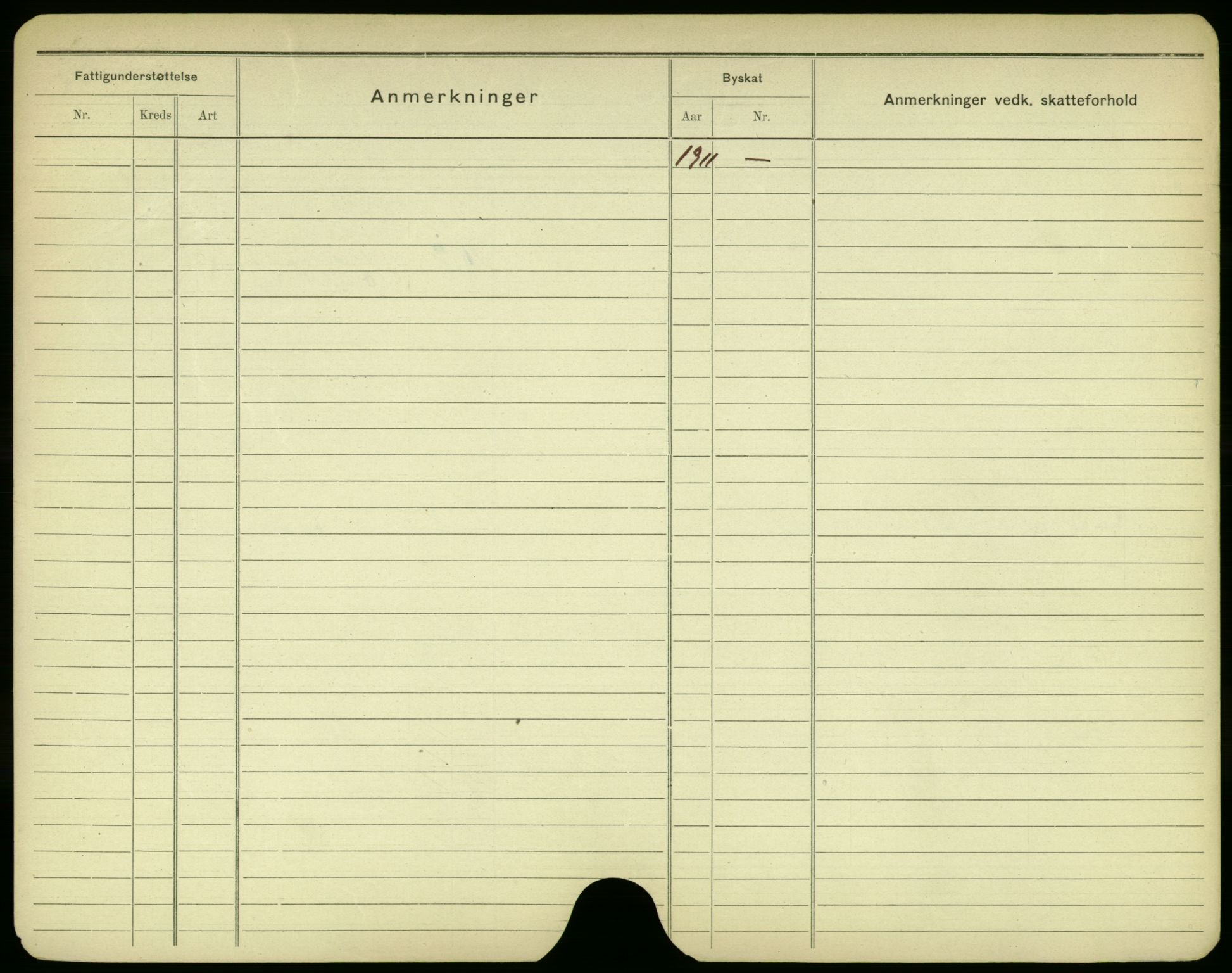 Oslo folkeregister, Registerkort, SAO/A-11715/F/Fa/Fac/L0005: Menn, 1906-1914, p. 76b