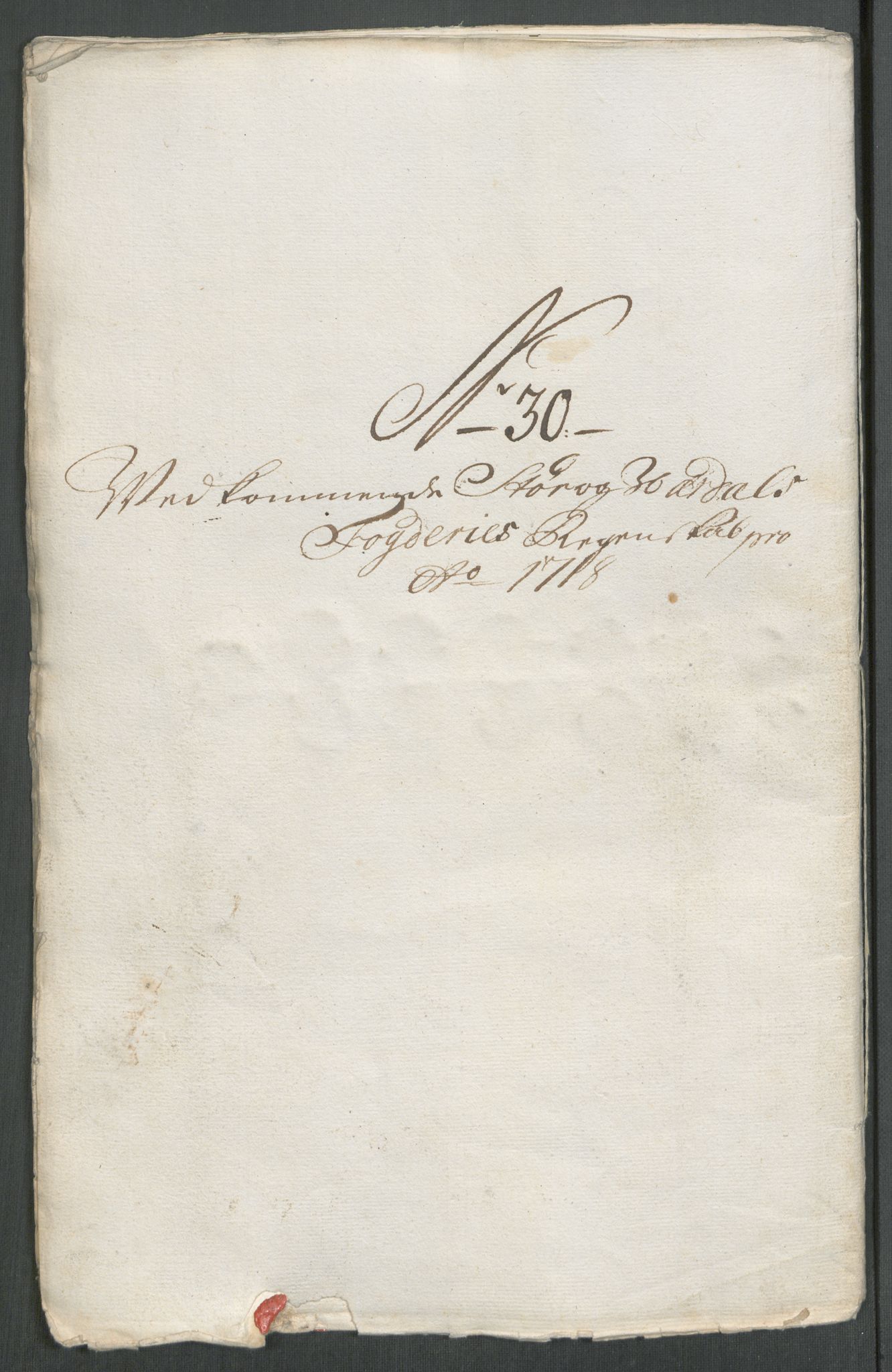 Rentekammeret inntil 1814, Reviderte regnskaper, Fogderegnskap, AV/RA-EA-4092/R62/L4208: Fogderegnskap Stjørdal og Verdal, 1718, p. 295