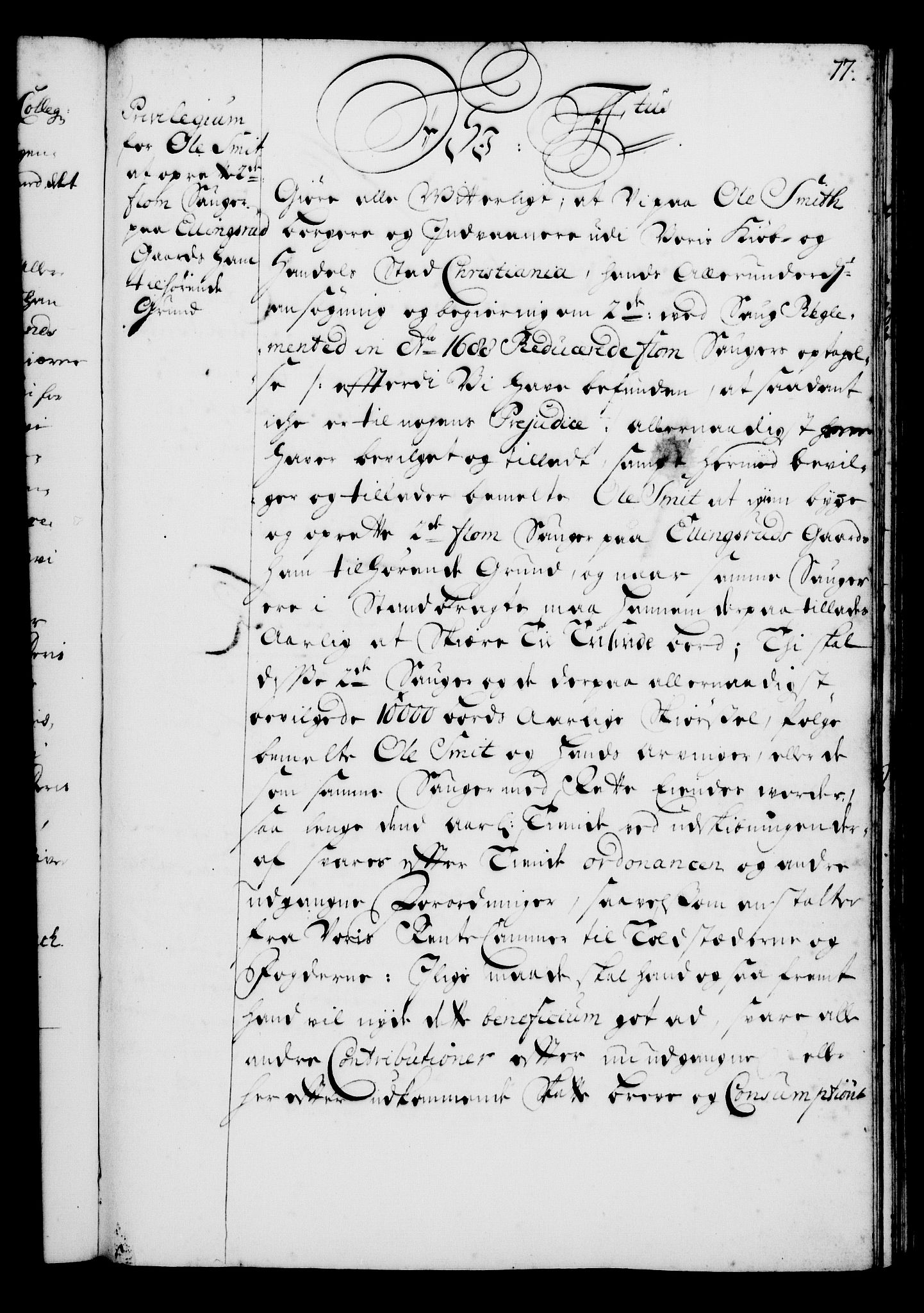 Rentekammeret, Kammerkanselliet, RA/EA-3111/G/Gg/Gga/L0001: Norsk ekspedisjonsprotokoll med register (merket RK 53.1), 1720-1723, p. 77