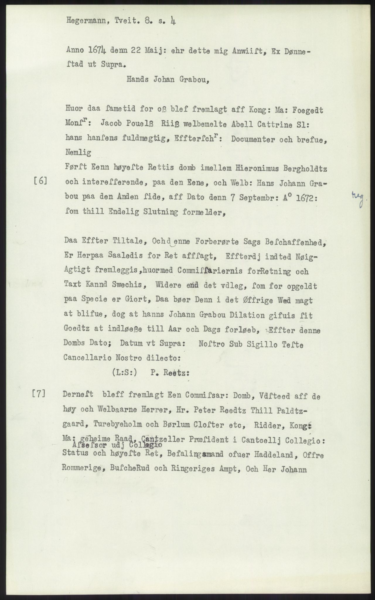 Samlinger til kildeutgivelse, Diplomavskriftsamlingen, AV/RA-EA-4053/H/Ha, p. 1428