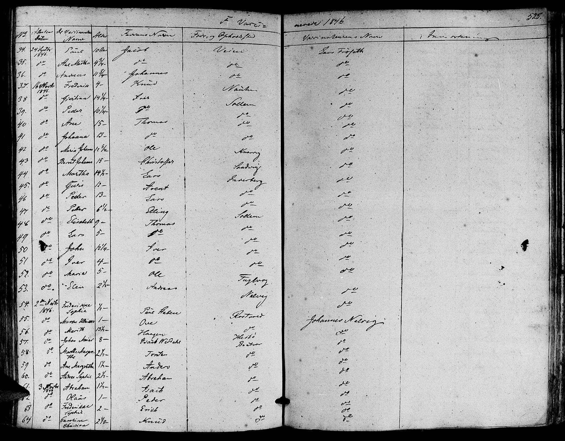 Ministerialprotokoller, klokkerbøker og fødselsregistre - Møre og Romsdal, AV/SAT-A-1454/581/L0936: Parish register (official) no. 581A04, 1836-1852, p. 525