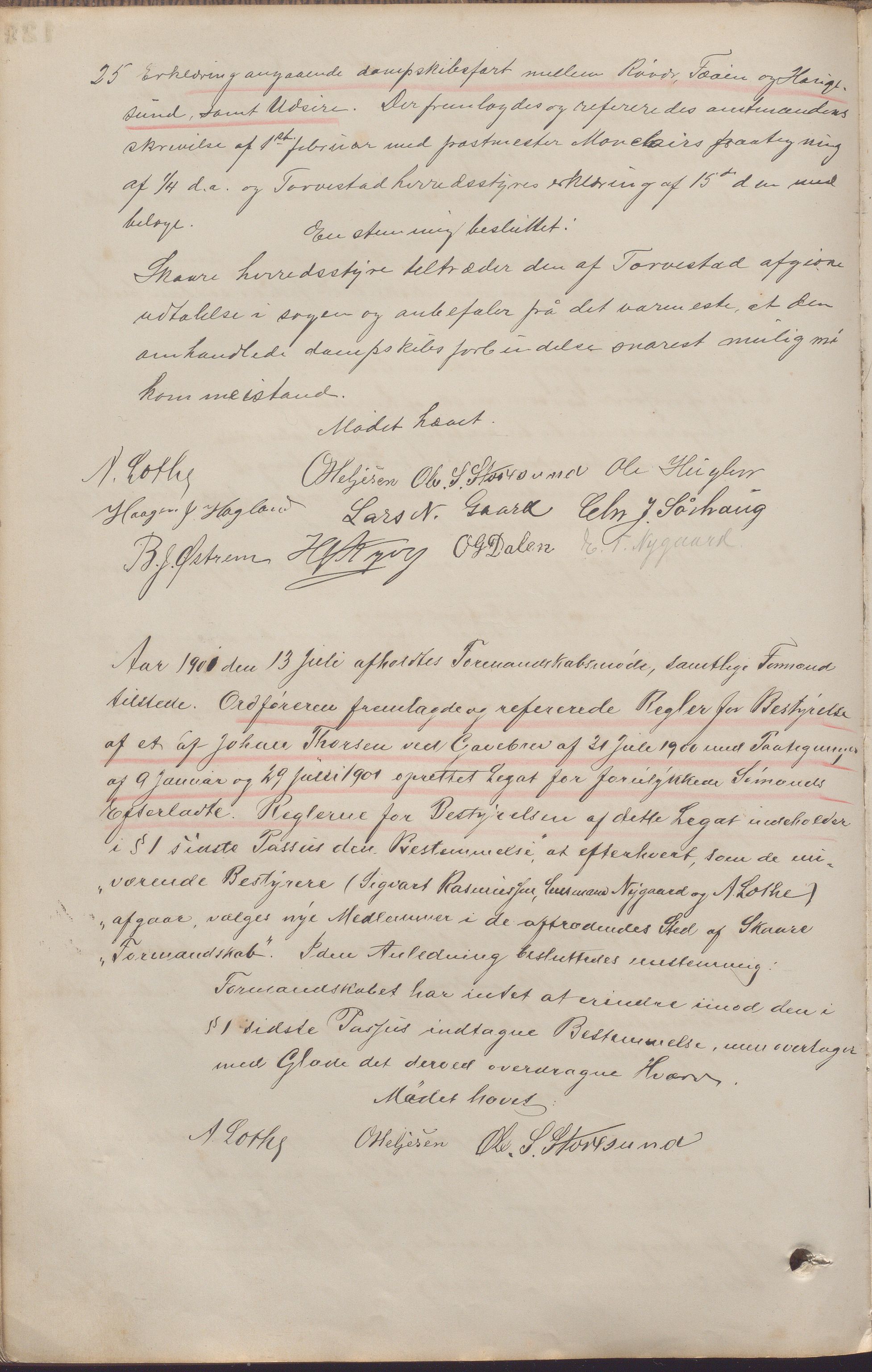 Skåre kommune - Formannskapet, IKAR/A-593/Aa/L0001: Møtebok, 1881-1909, p. 127b