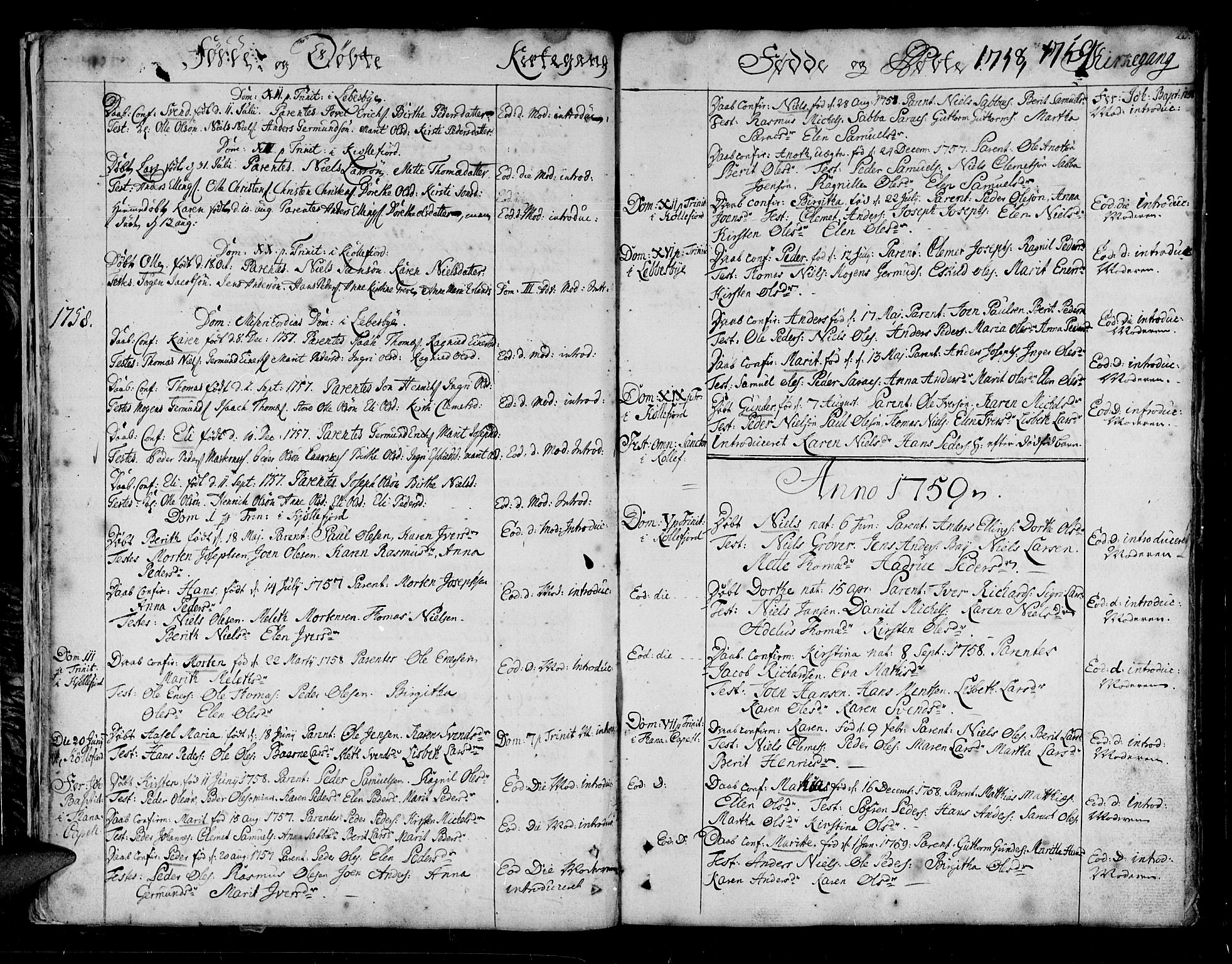 Lebesby sokneprestkontor, SATØ/S-1353/H/Ha/L0001kirke: Parish register (official) no. 1, 1751-1816, p. 23