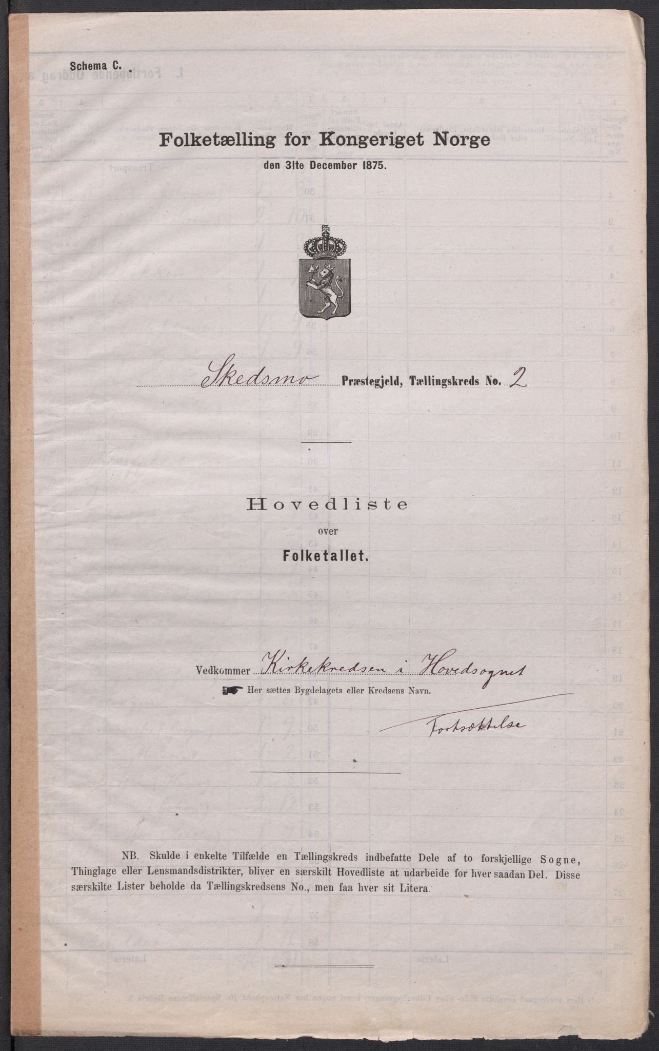 RA, 1875 census for 0231P Skedsmo, 1875, p. 8