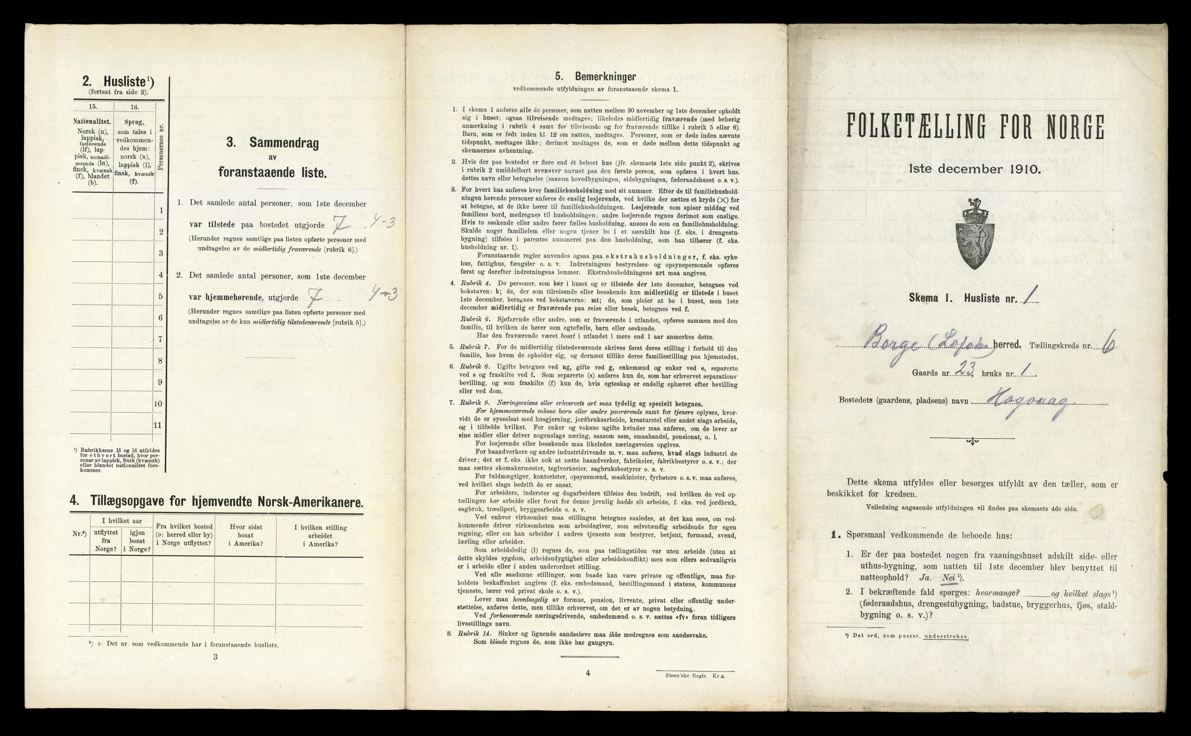 RA, 1910 census for Borge, 1910, p. 565