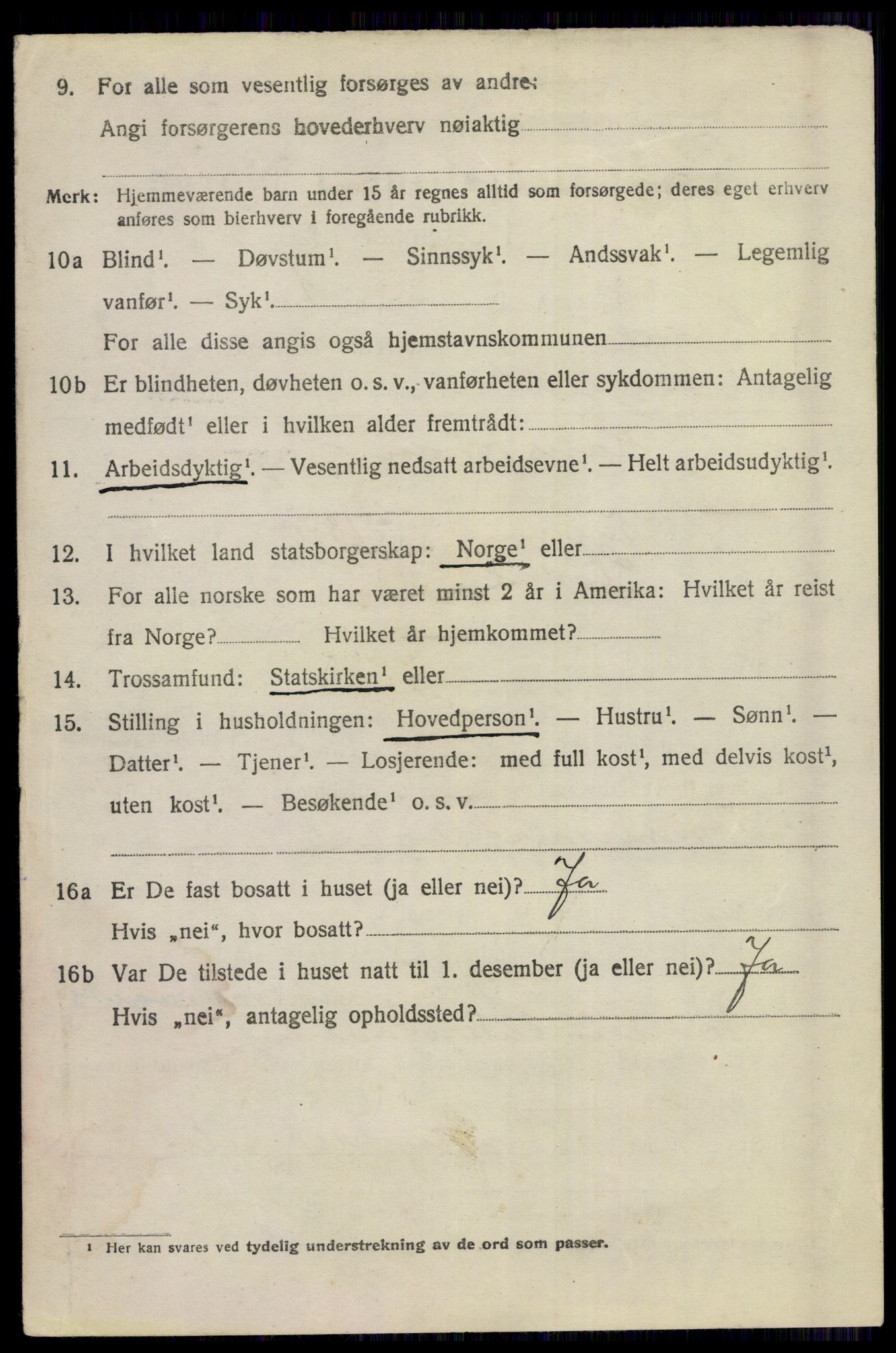 SAKO, 1920 census for Sigdal, 1920, p. 4541