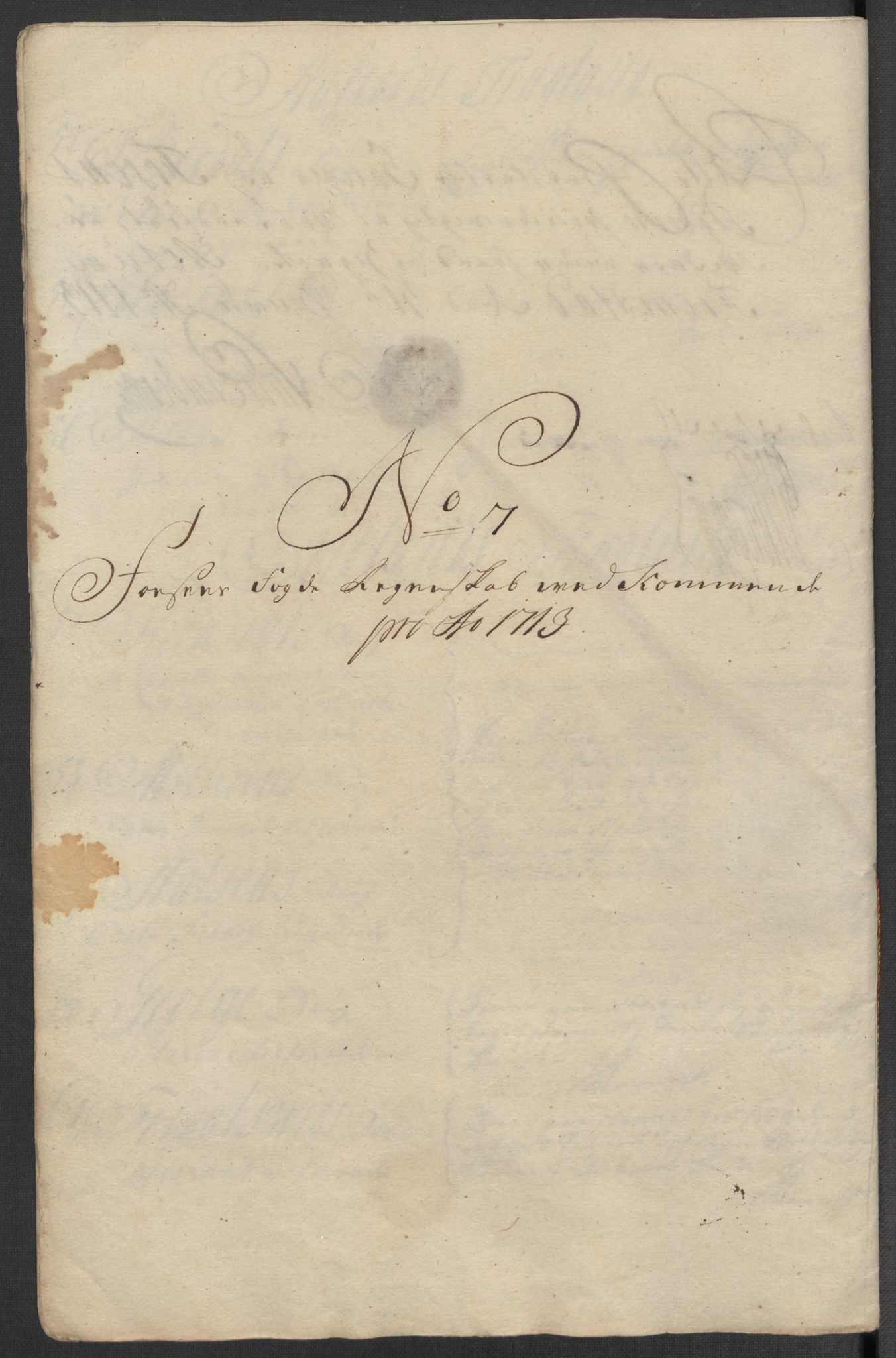 Rentekammeret inntil 1814, Reviderte regnskaper, Fogderegnskap, AV/RA-EA-4092/R57/L3861: Fogderegnskap Fosen, 1712-1713, p. 365