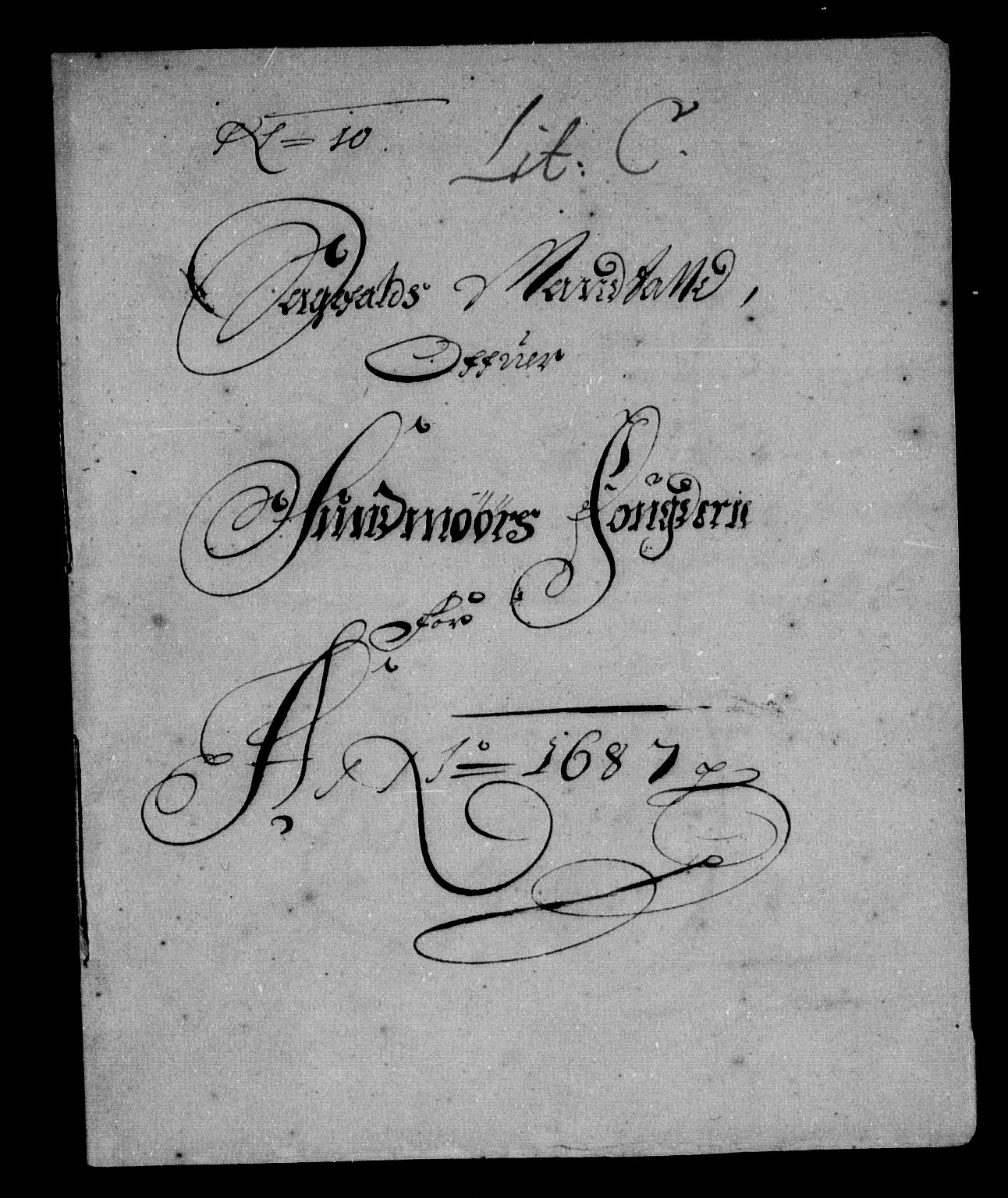 Rentekammeret inntil 1814, Reviderte regnskaper, Stiftamtstueregnskaper, Bergen stiftamt, AV/RA-EA-6043/R/Rc/L0085: Bergen stiftamt, 1685-1687