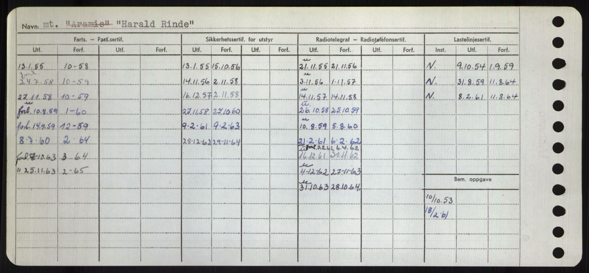 Sjøfartsdirektoratet med forløpere, Skipsmålingen, AV/RA-S-1627/H/Hd/L0014: Fartøy, H-Havl, p. 292