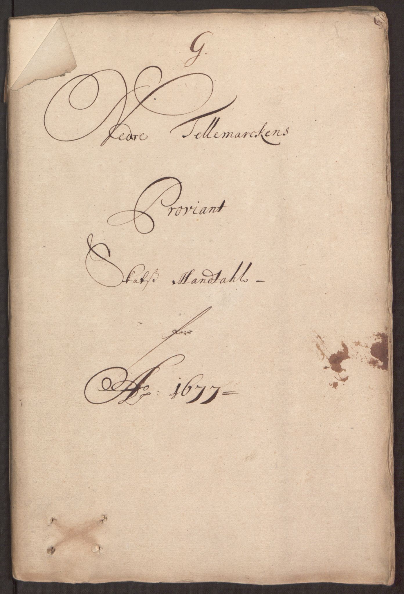 Rentekammeret inntil 1814, Reviderte regnskaper, Fogderegnskap, RA/EA-4092/R35/L2068: Fogderegnskap Øvre og Nedre Telemark, 1677, p. 137