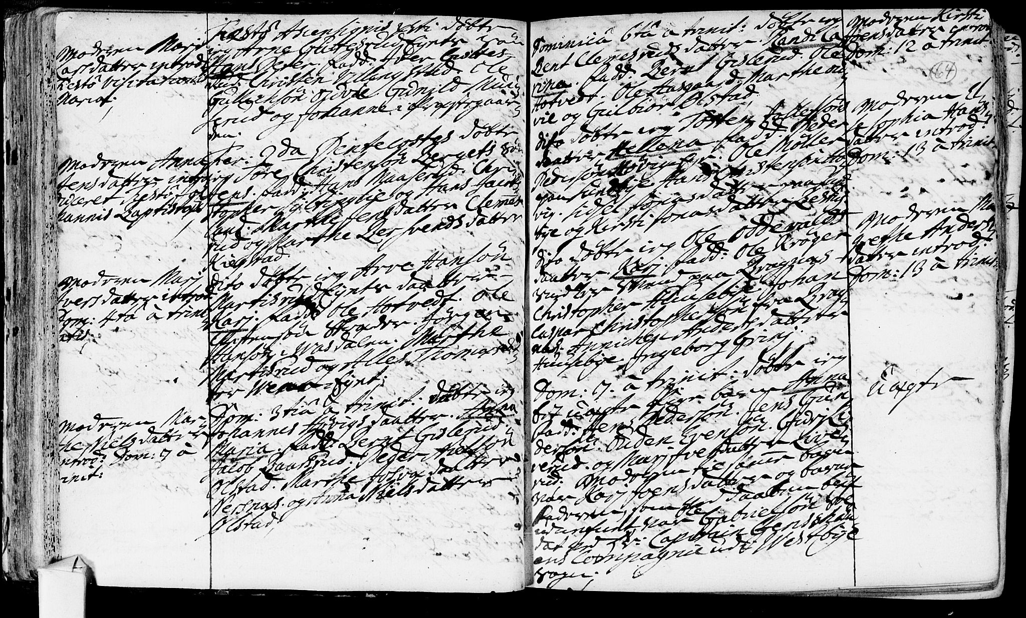 Røyken kirkebøker, AV/SAKO-A-241/F/Fa/L0002: Parish register (official) no. 2, 1731-1782, p. 64