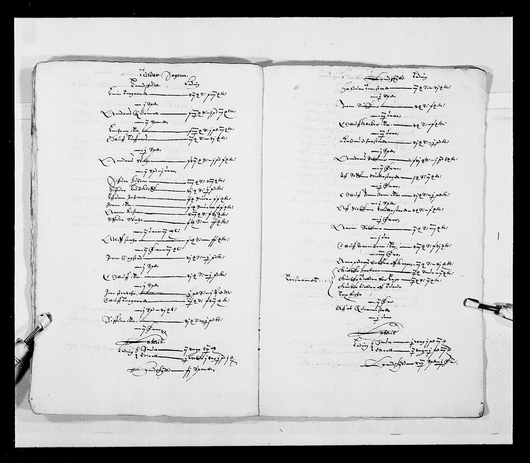 Stattholderembetet 1572-1771, RA/EA-2870/Ek/L0028/0001: Jordebøker 1633-1658: / Jordebøker for Trondheim len, 1645-1646, p. 176