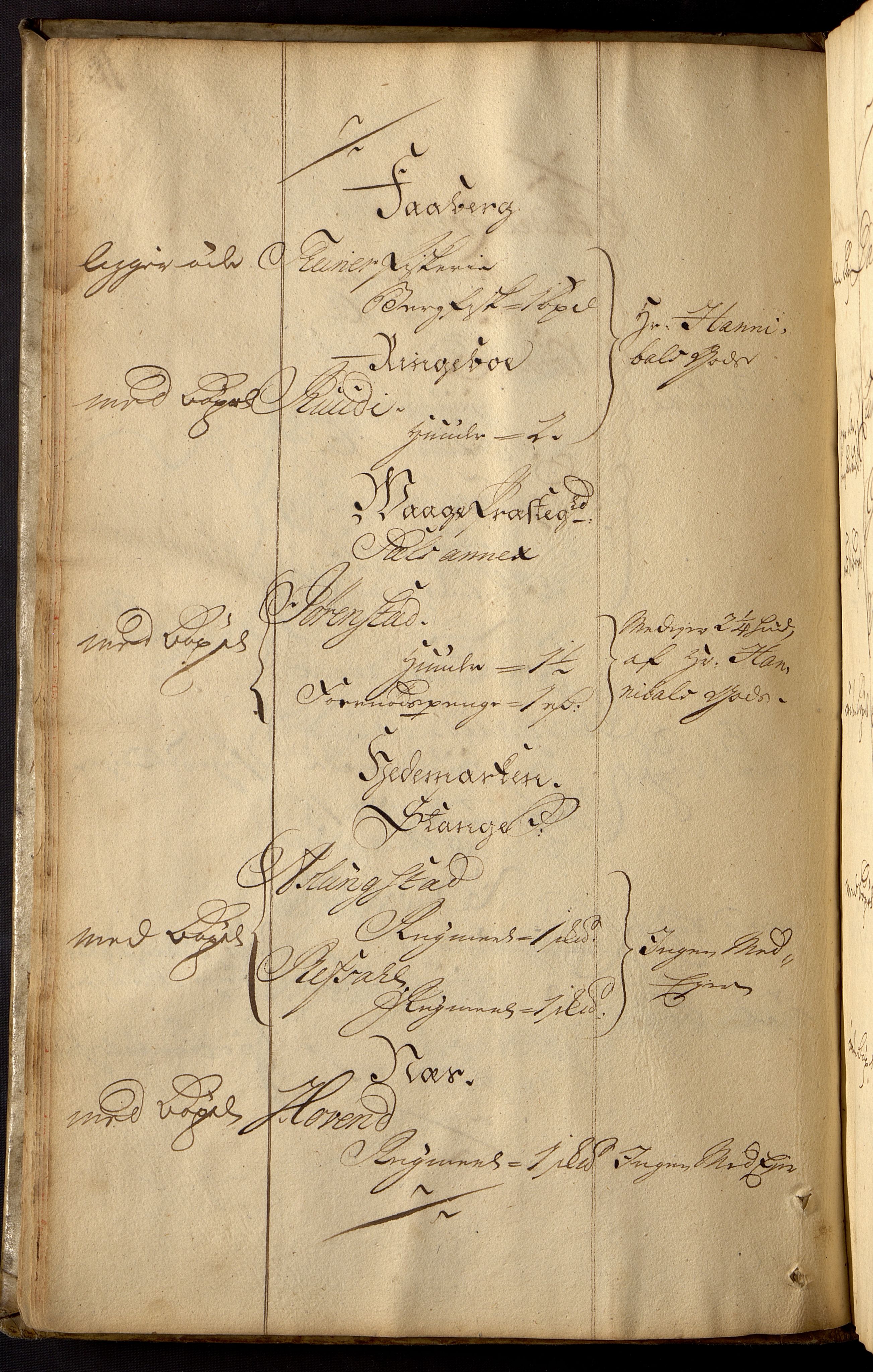 Oslo Hospital, OBA/A-10422/R/Raa/L0001: Opsloe Hospitals Hovedsregnschabsbog, 1724-1755