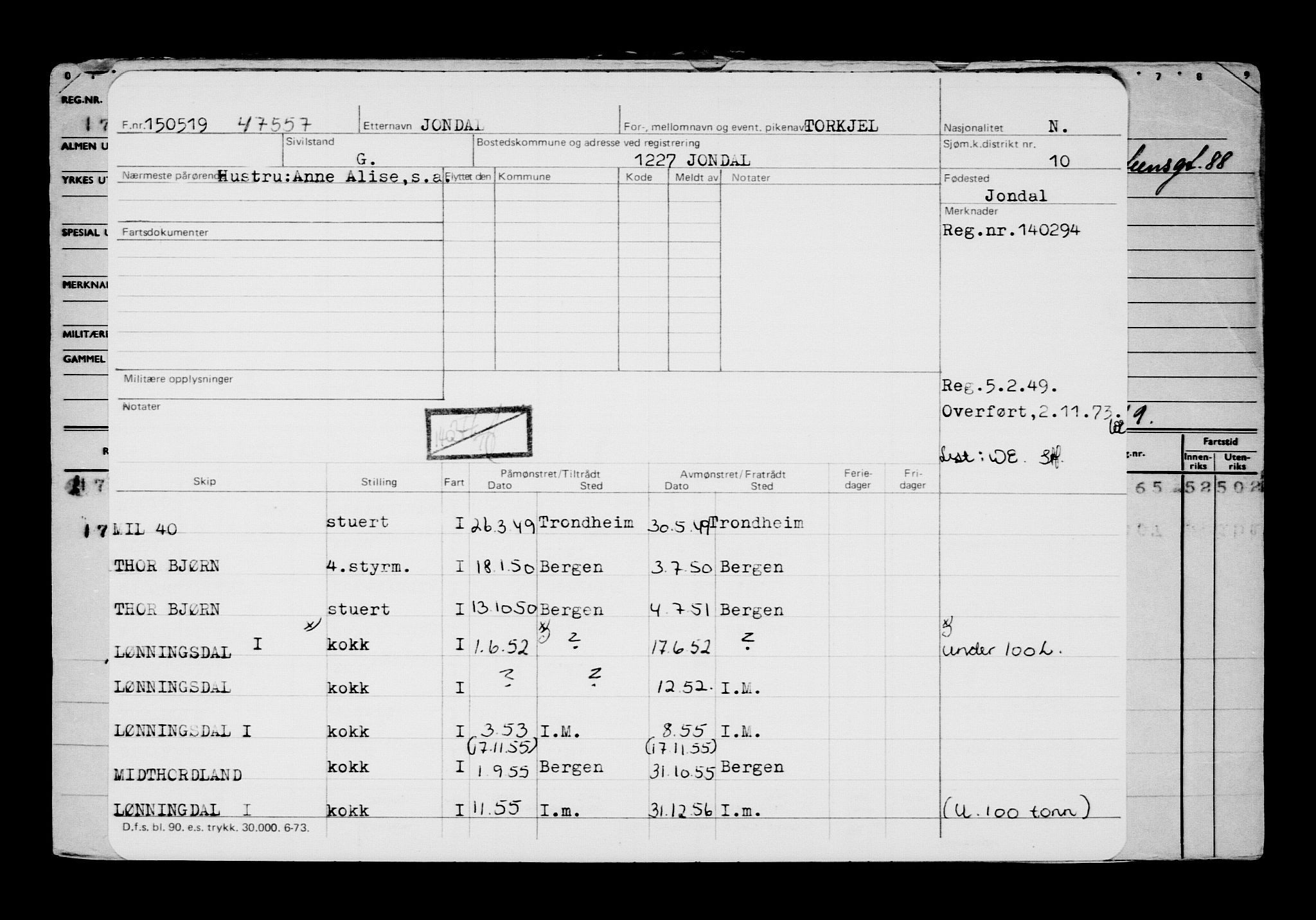 Direktoratet for sjømenn, AV/RA-S-3545/G/Gb/L0168: Hovedkort, 1919, p. 680