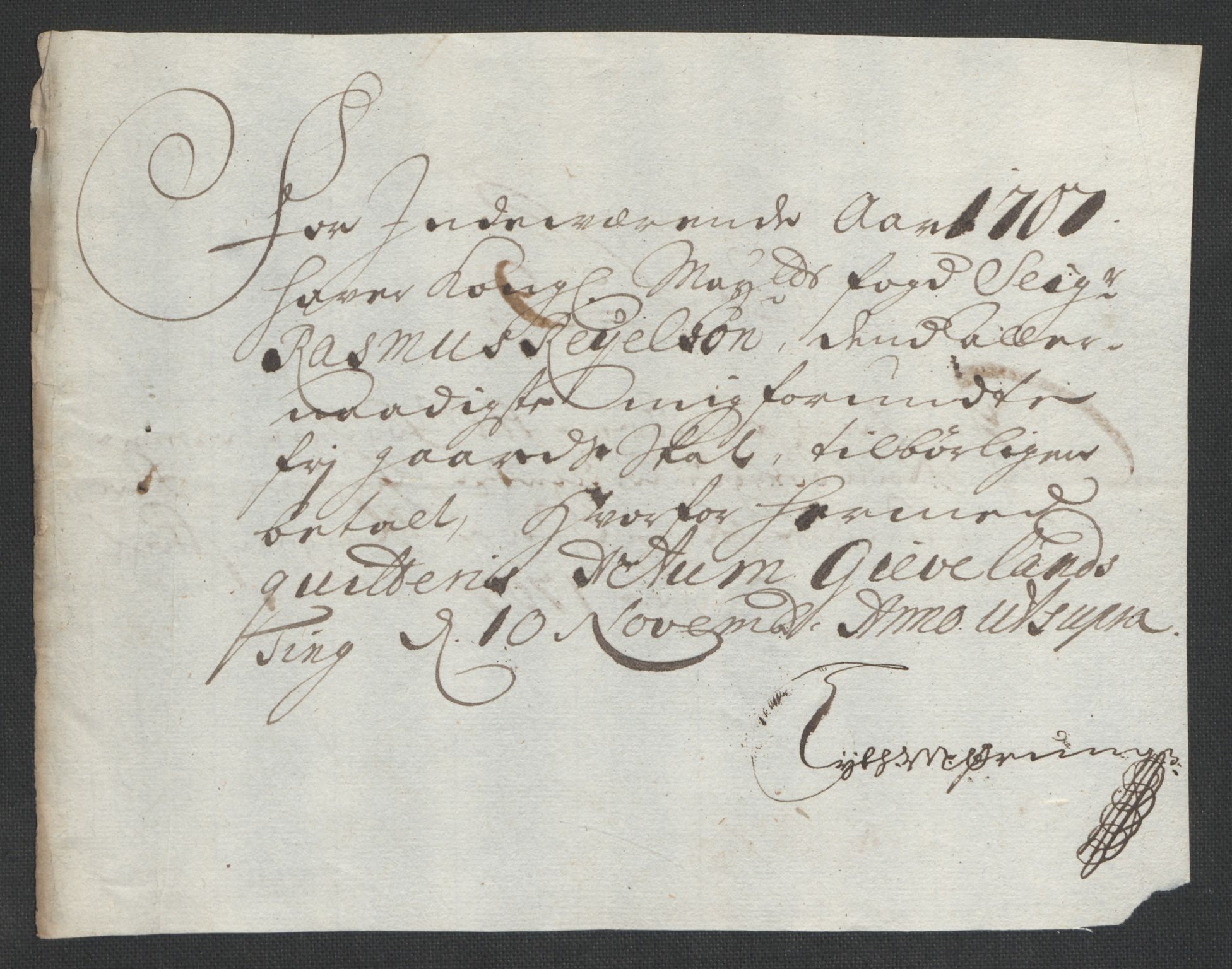 Rentekammeret inntil 1814, Reviderte regnskaper, Fogderegnskap, AV/RA-EA-4092/R40/L2448: Fogderegnskap Råbyggelag, 1706-1708, p. 217