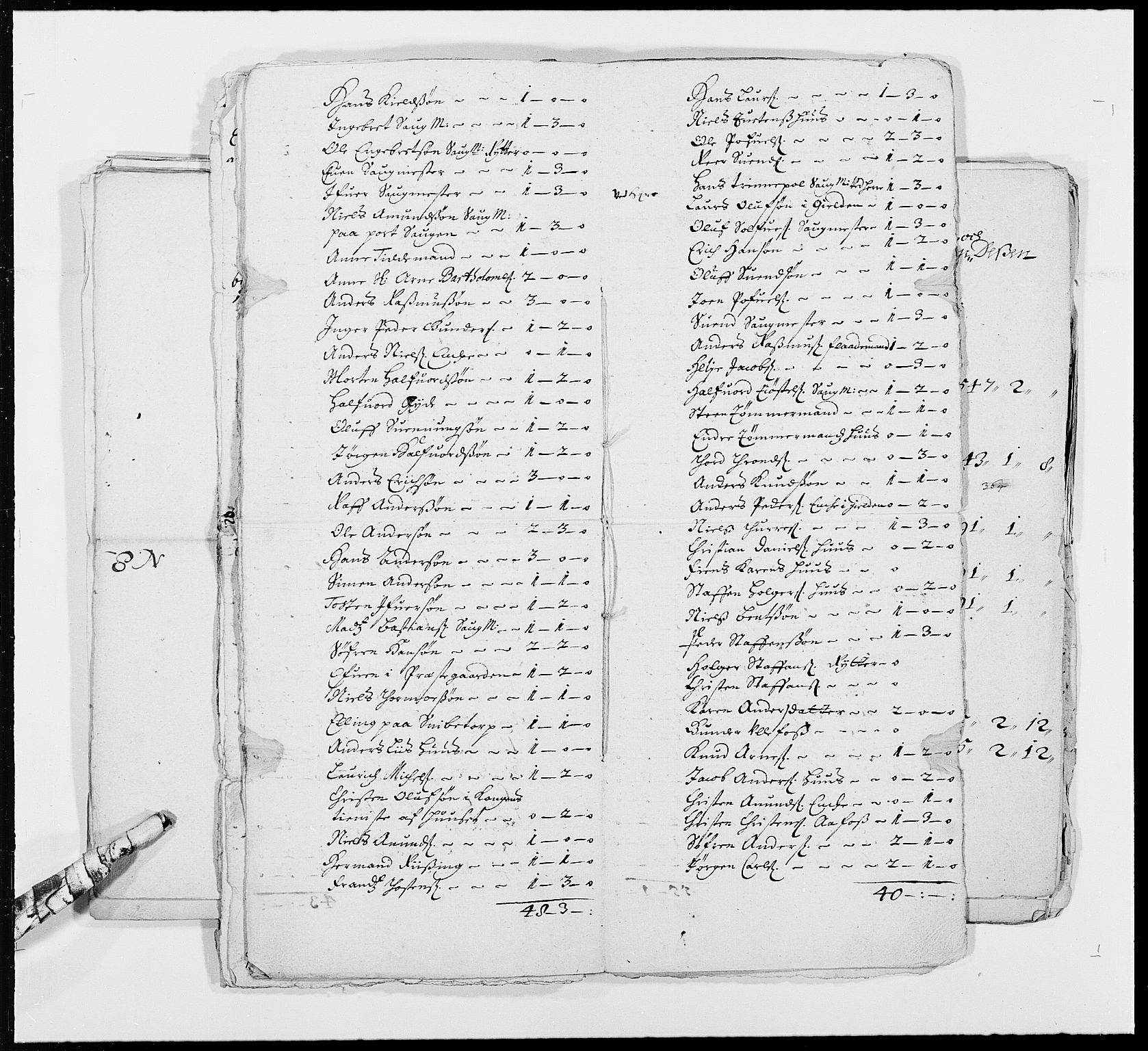 Rentekammeret inntil 1814, Reviderte regnskaper, Byregnskaper, RA/EA-4066/R/Rj/L0193: [J3] Kontribusjonsregnskap (med Langesund, Brevik, Porsgrunn og Kragerø), 1663-1691, p. 67