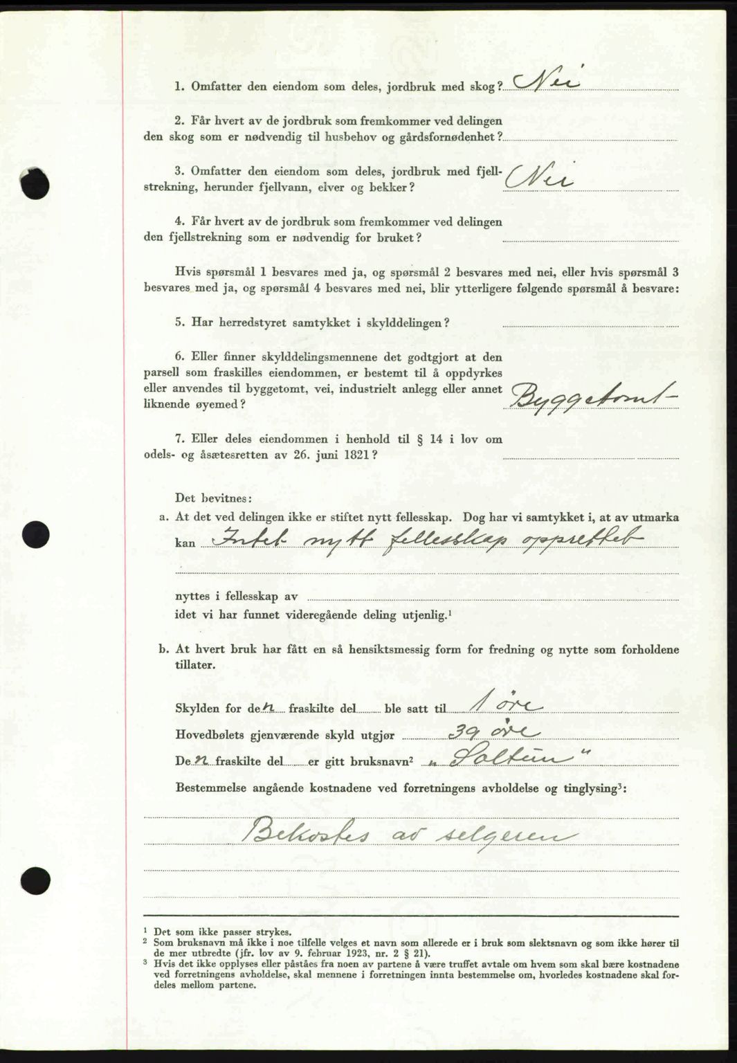 Romsdal sorenskriveri, AV/SAT-A-4149/1/2/2C: Mortgage book no. A32, 1950-1950, Diary no: : 234/1950