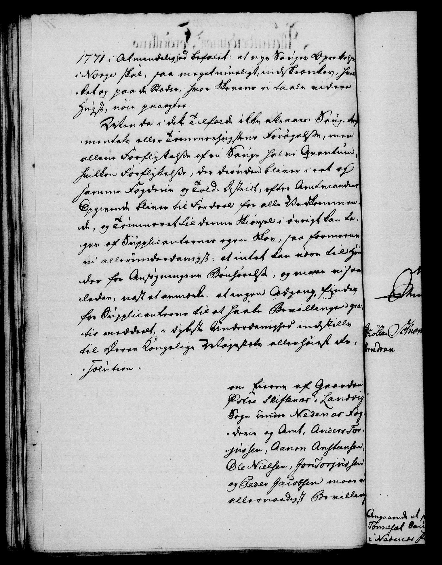 Rentekammeret, Kammerkanselliet, RA/EA-3111/G/Gf/Gfa/L0075: Norsk relasjons- og resolusjonsprotokoll (merket RK 52.75), 1793, p. 330