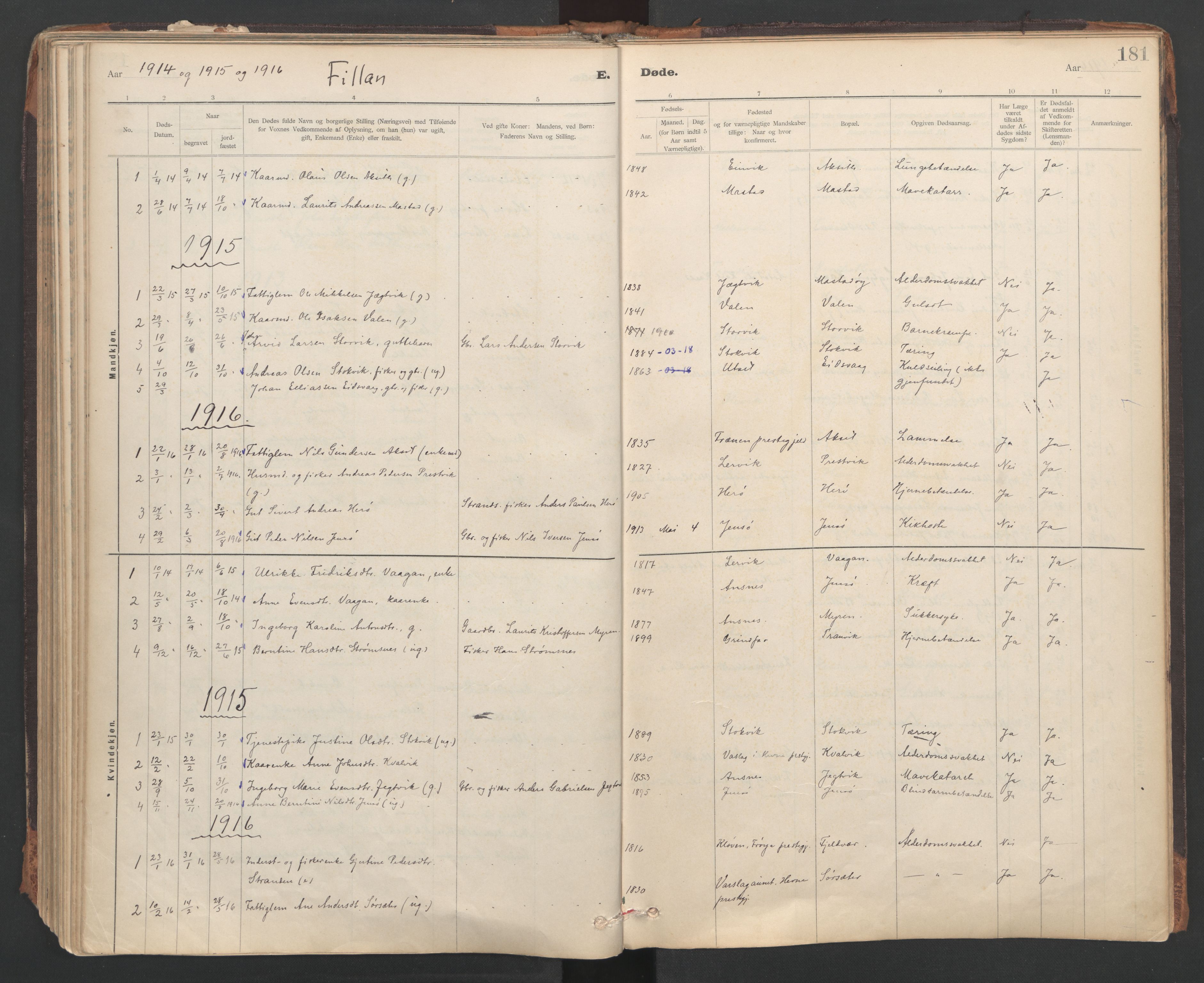 Ministerialprotokoller, klokkerbøker og fødselsregistre - Sør-Trøndelag, AV/SAT-A-1456/637/L0559: Parish register (official) no. 637A02, 1899-1923, p. 181