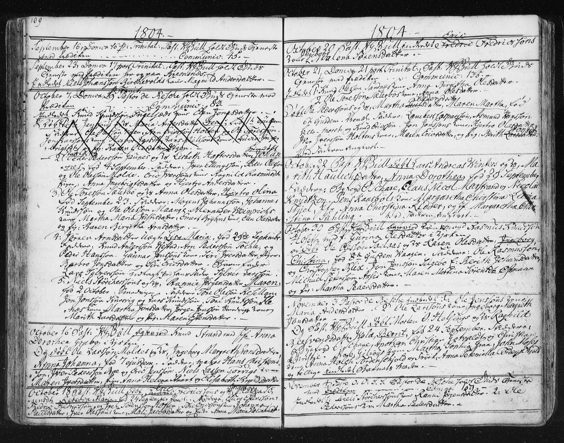 Ministerialprotokoller, klokkerbøker og fødselsregistre - Møre og Romsdal, SAT/A-1454/572/L0841: Parish register (official) no. 572A04, 1784-1819, p. 109