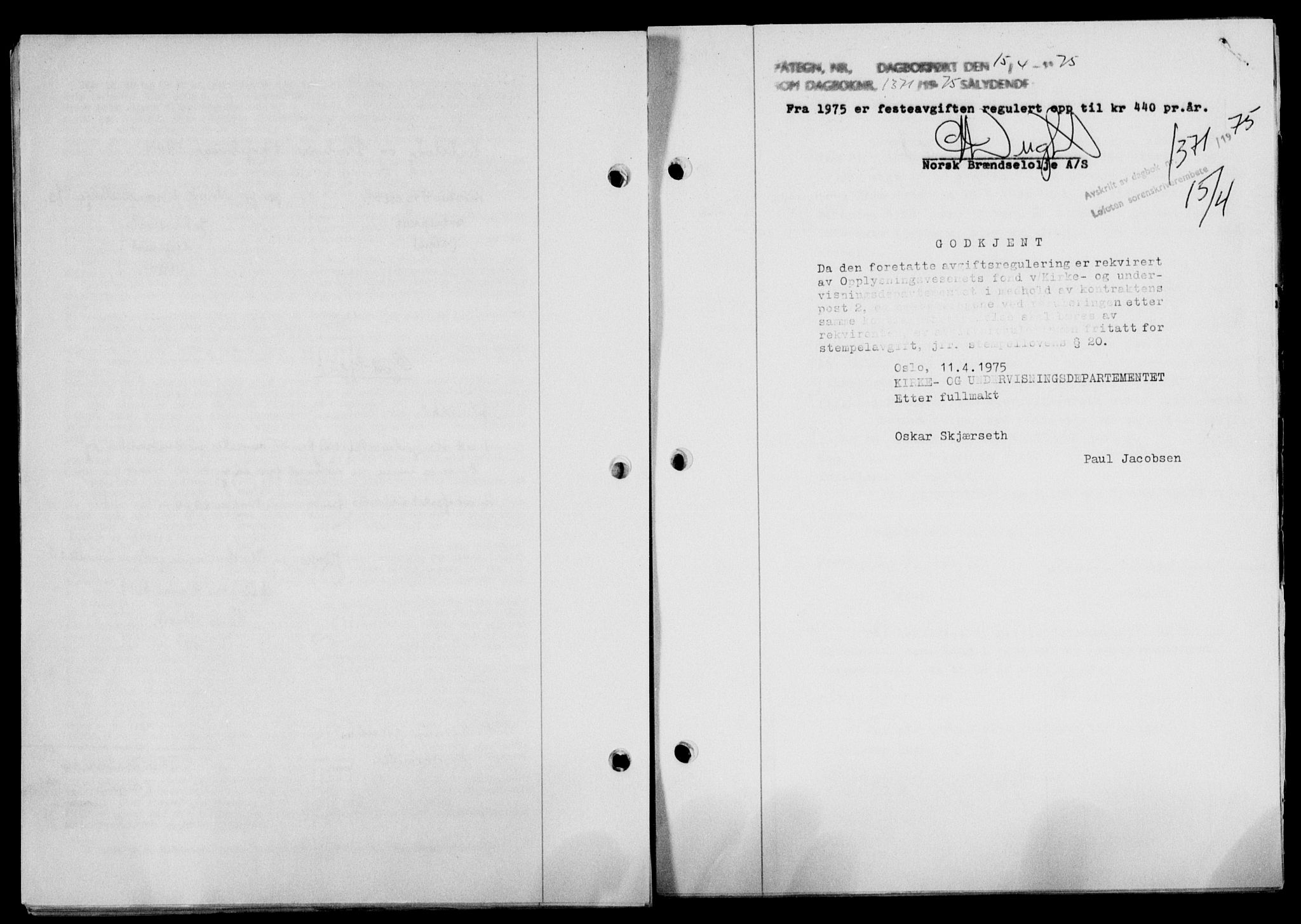 Lofoten sorenskriveri, SAT/A-0017/1/2/2C/L0020a: Mortgage book no. 20a, 1948-1949, Diary no: : 1371/1949