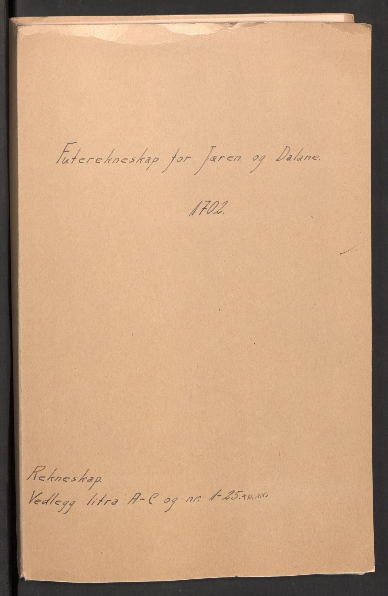 Rentekammeret inntil 1814, Reviderte regnskaper, Fogderegnskap, RA/EA-4092/R46/L2731: Fogderegnskap Jæren og Dalane, 1700-1702, p. 311