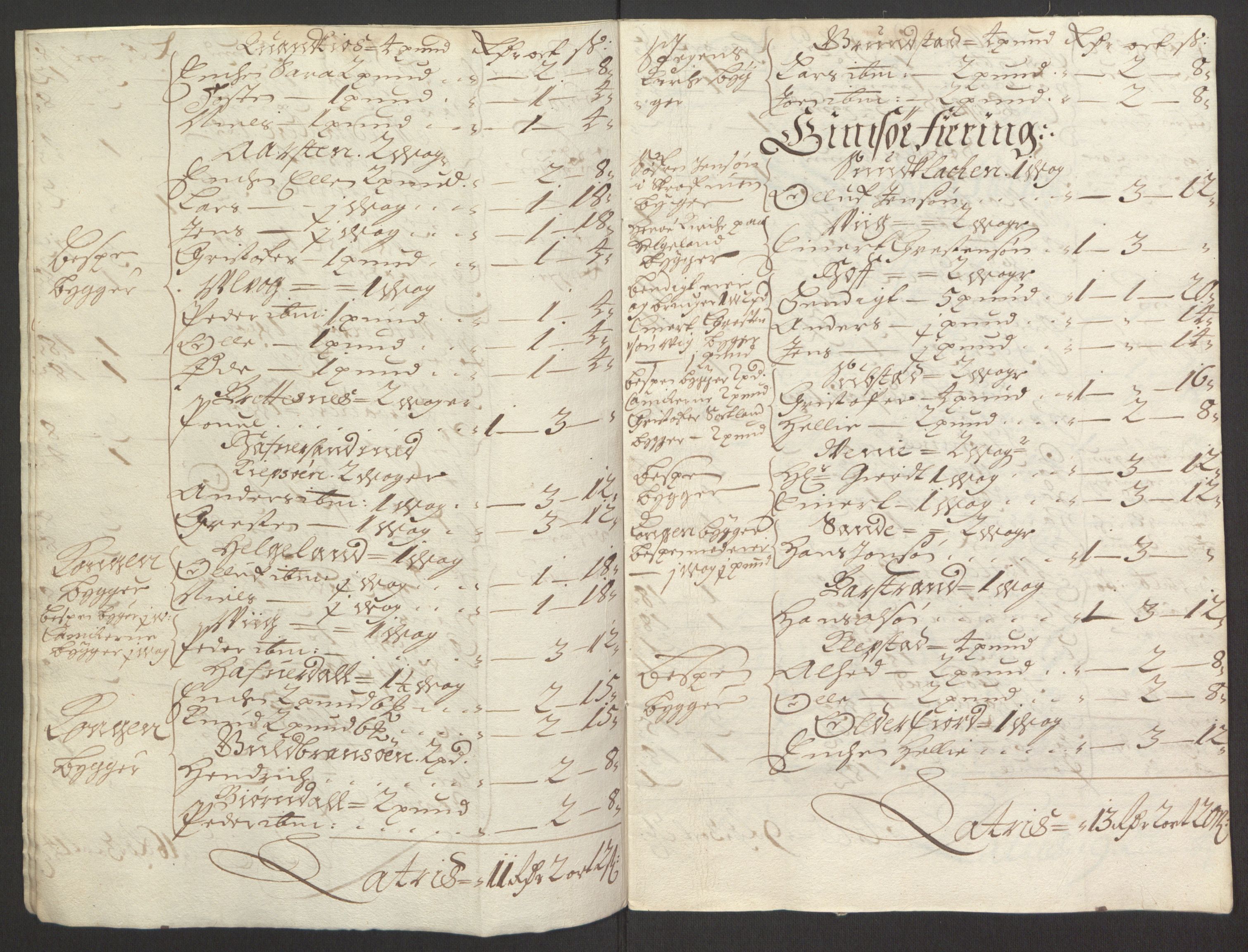 Rentekammeret inntil 1814, Reviderte regnskaper, Fogderegnskap, AV/RA-EA-4092/R67/L4675: Fogderegnskap Vesterålen, Andenes og Lofoten, 1691-1693, p. 154