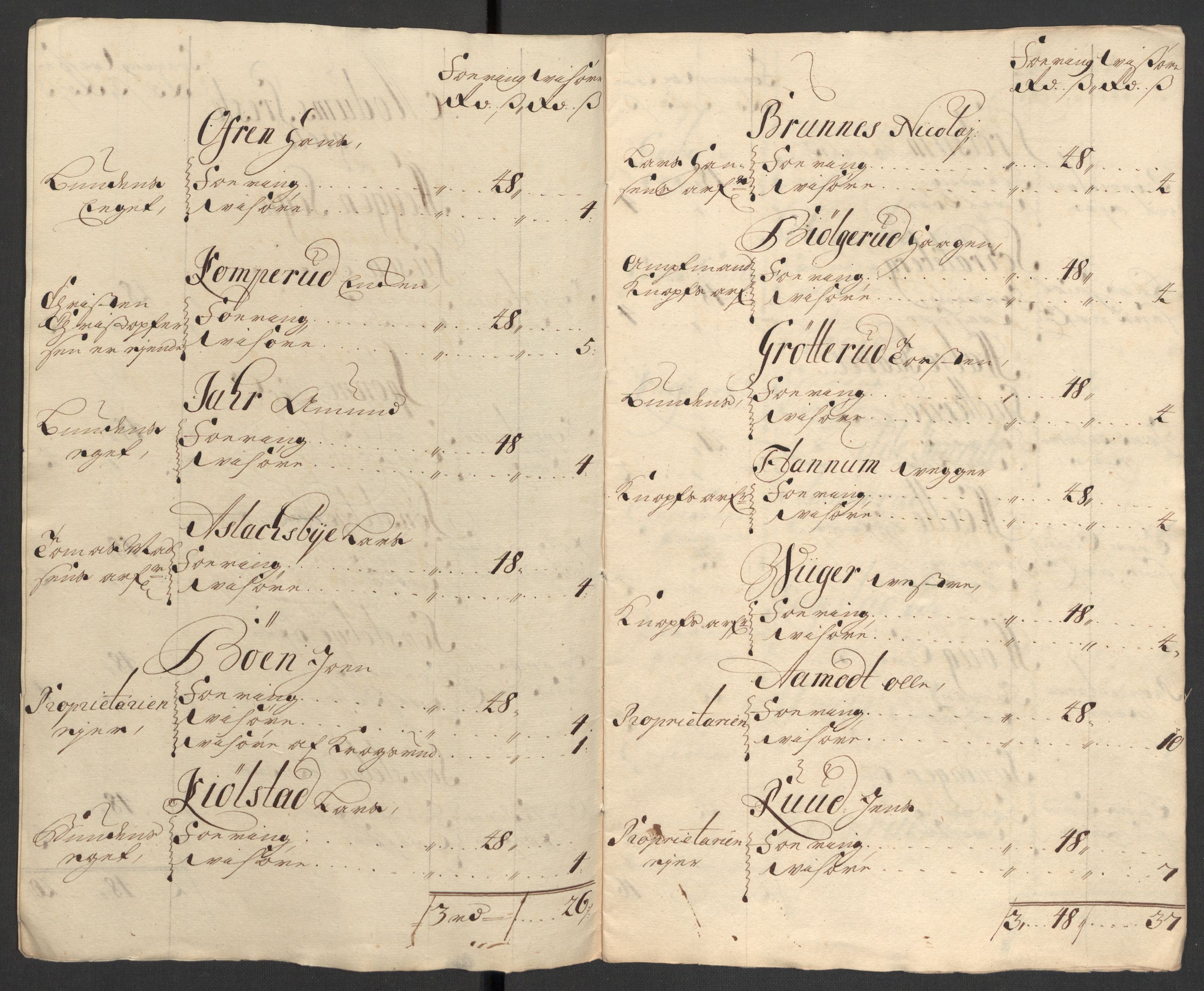 Rentekammeret inntil 1814, Reviderte regnskaper, Fogderegnskap, AV/RA-EA-4092/R31/L1703: Fogderegnskap Hurum, Røyken, Eiker, Lier og Buskerud, 1709, p. 338