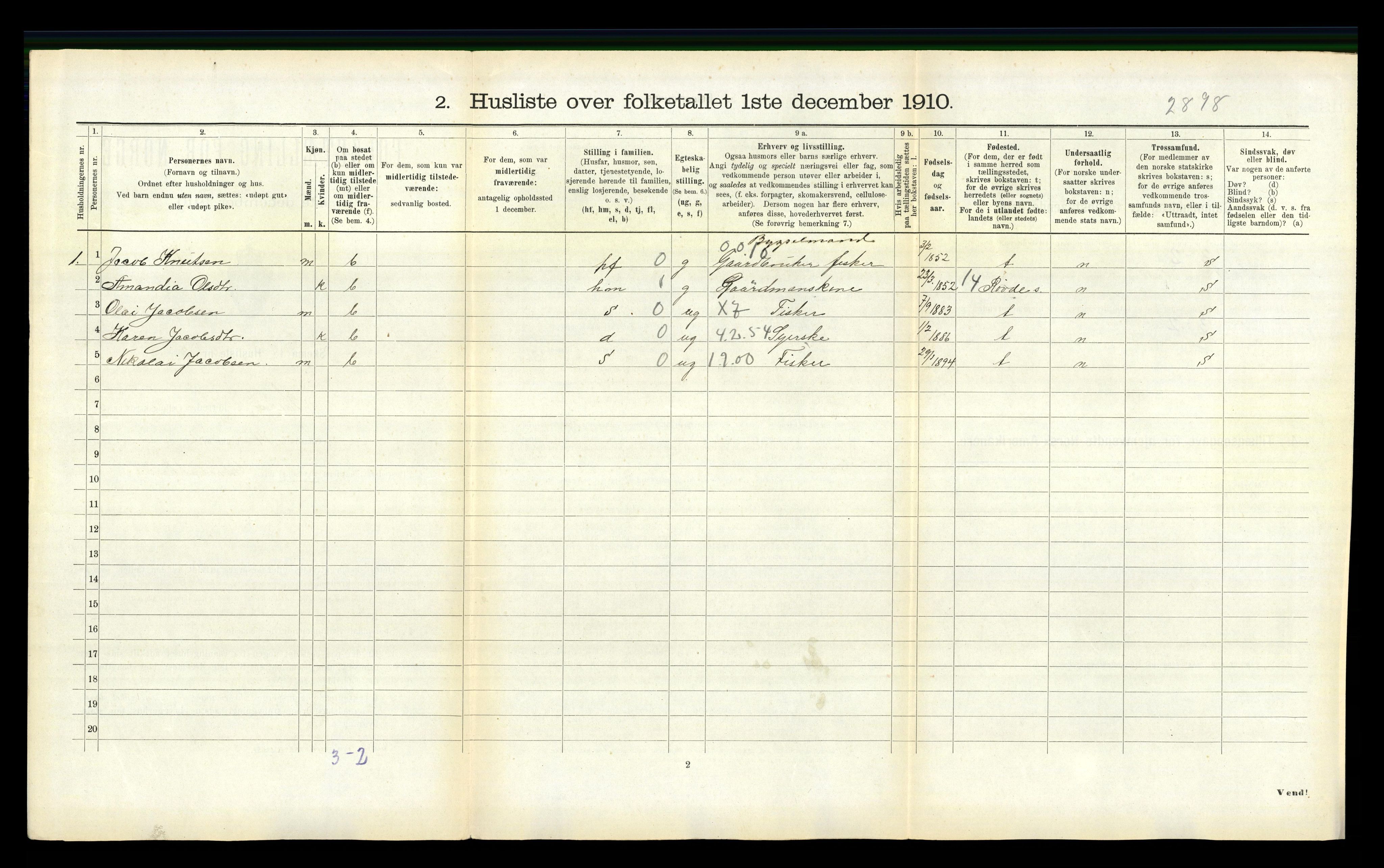 RA, 1910 census for Herøy, 1910, p. 329