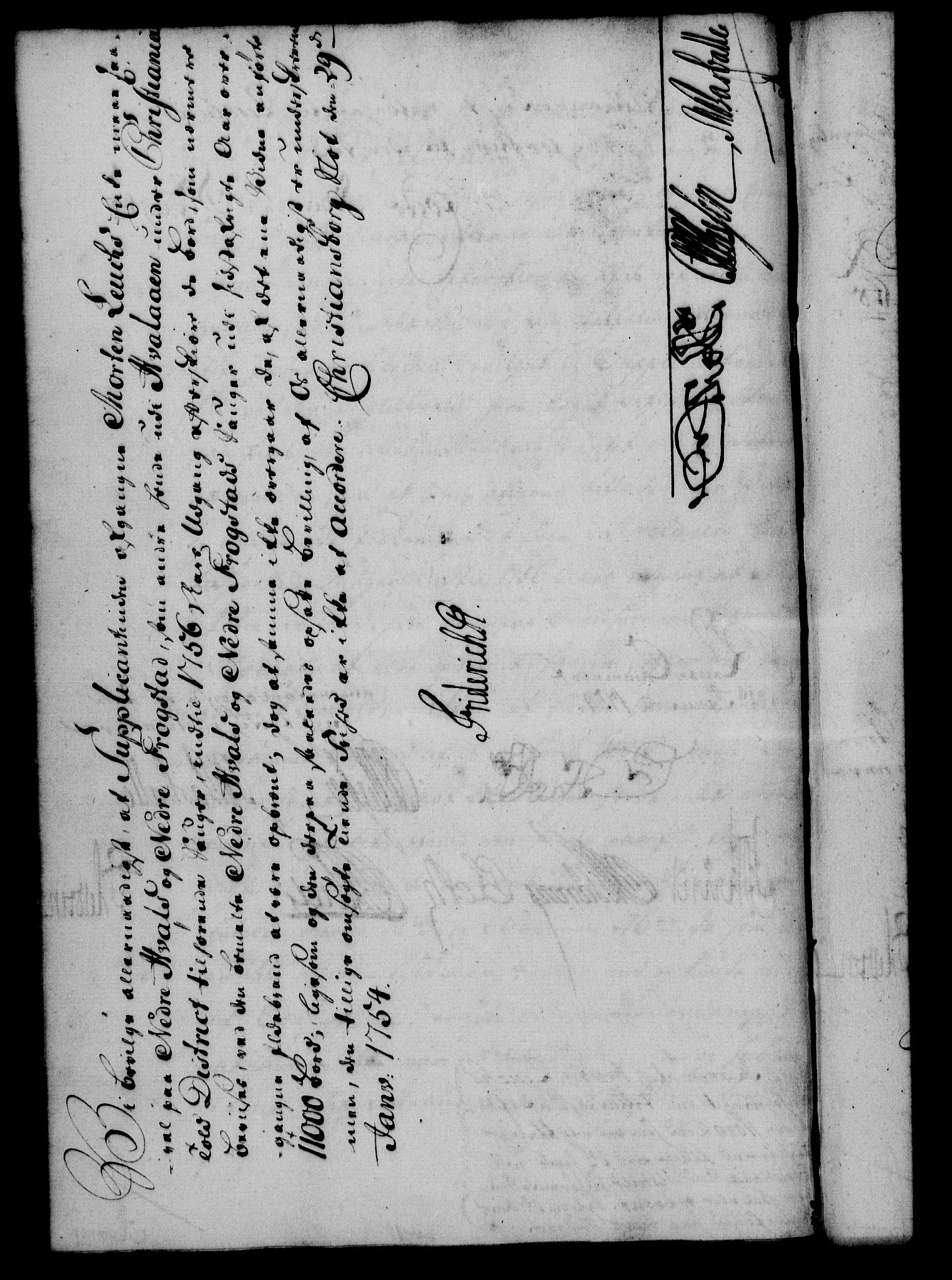 Rentekammeret, Kammerkanselliet, RA/EA-3111/G/Gf/Gfa/L0036: Norsk relasjons- og resolusjonsprotokoll (merket RK 52.36), 1754, p. 113