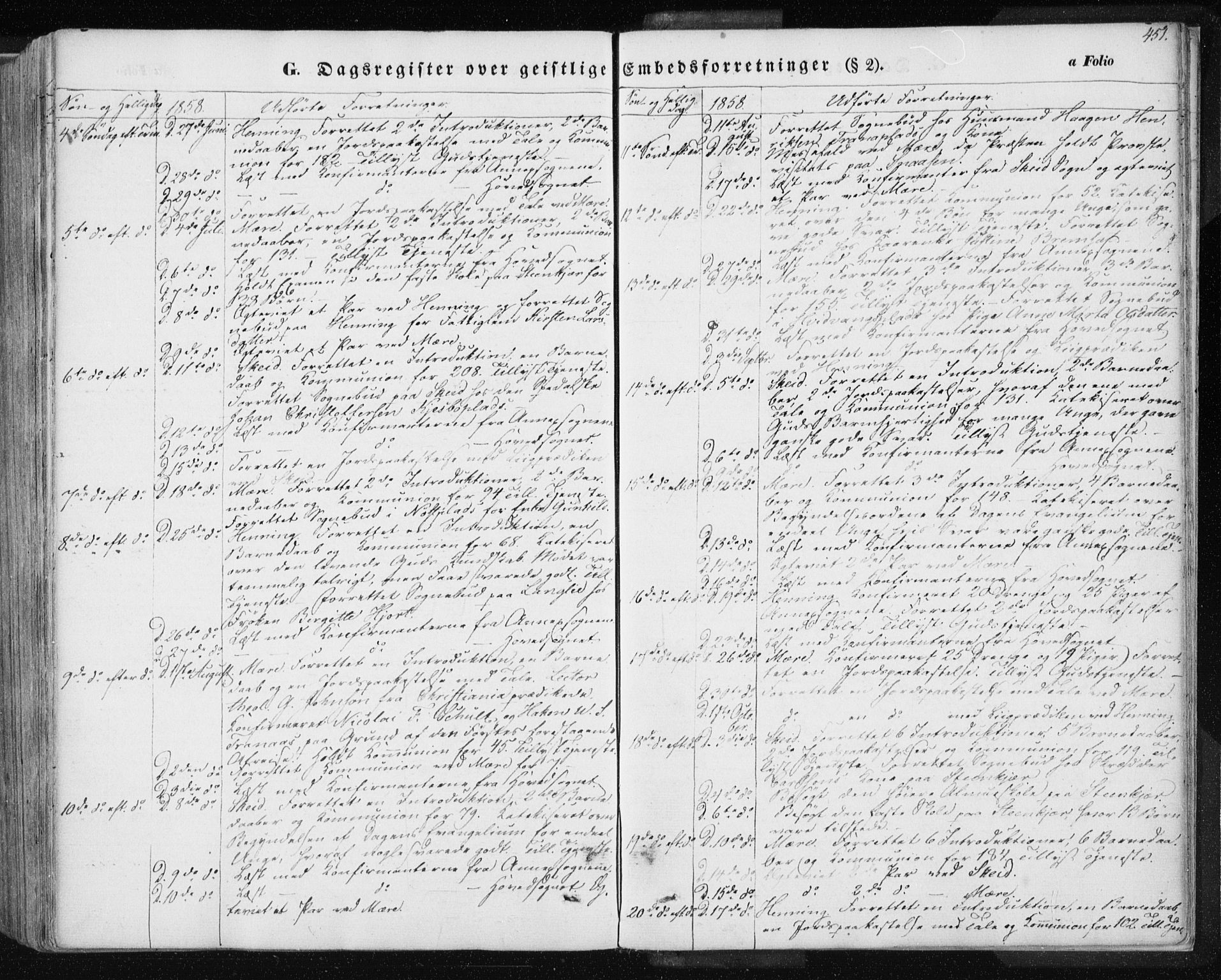 Ministerialprotokoller, klokkerbøker og fødselsregistre - Nord-Trøndelag, SAT/A-1458/735/L0342: Parish register (official) no. 735A07 /1, 1849-1862, p. 451