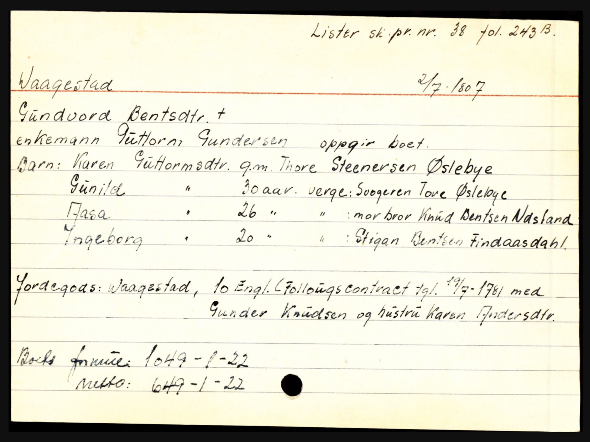 Lister sorenskriveri, AV/SAK-1221-0003/H, p. 43677
