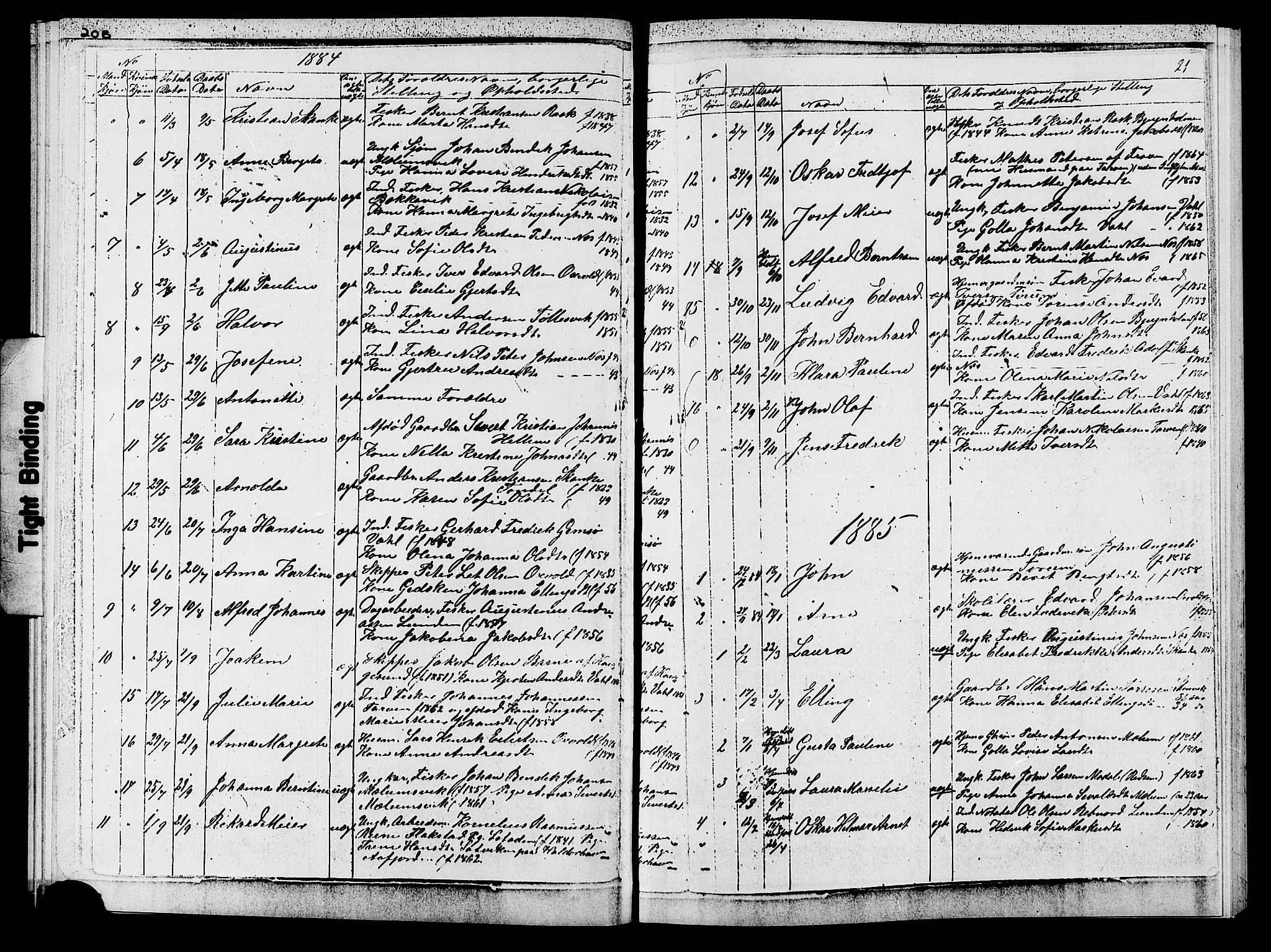 Ministerialprotokoller, klokkerbøker og fødselsregistre - Sør-Trøndelag, SAT/A-1456/652/L0653: Parish register (copy) no. 652C01, 1866-1910, p. 21