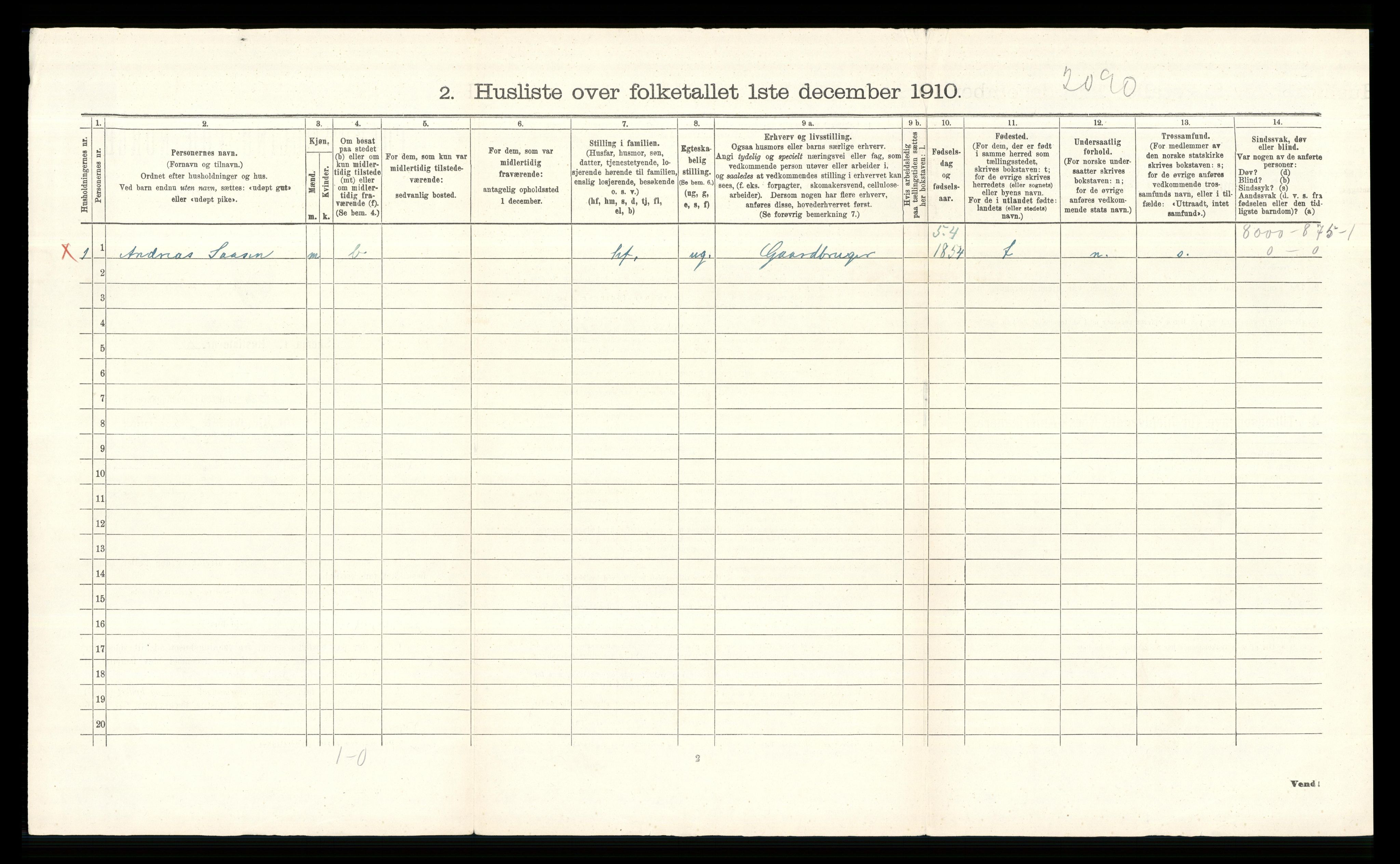 RA, 1910 census for Øvre Eiker, 1910, p. 718