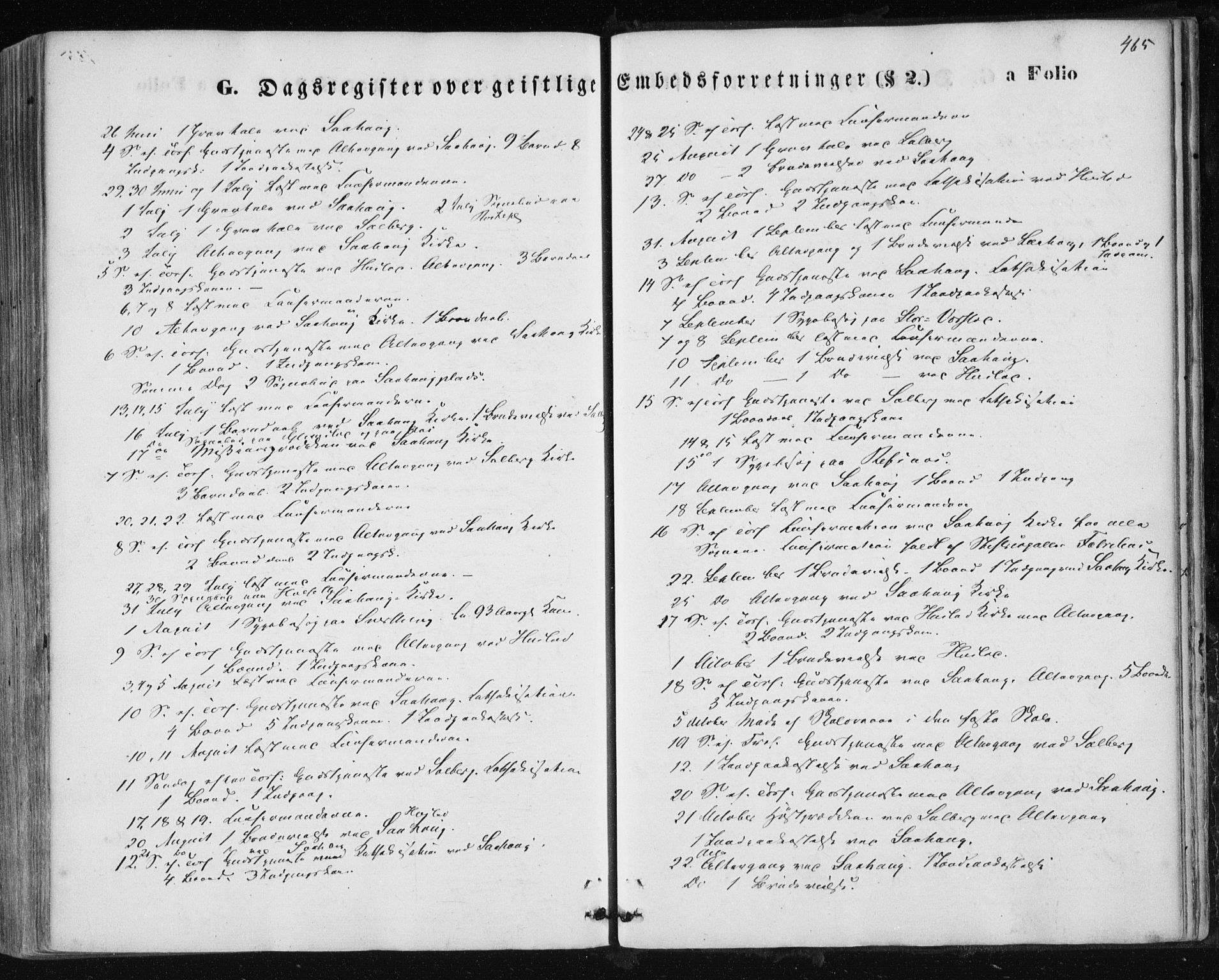 Ministerialprotokoller, klokkerbøker og fødselsregistre - Nord-Trøndelag, SAT/A-1458/730/L0283: Parish register (official) no. 730A08, 1855-1865, p. 465