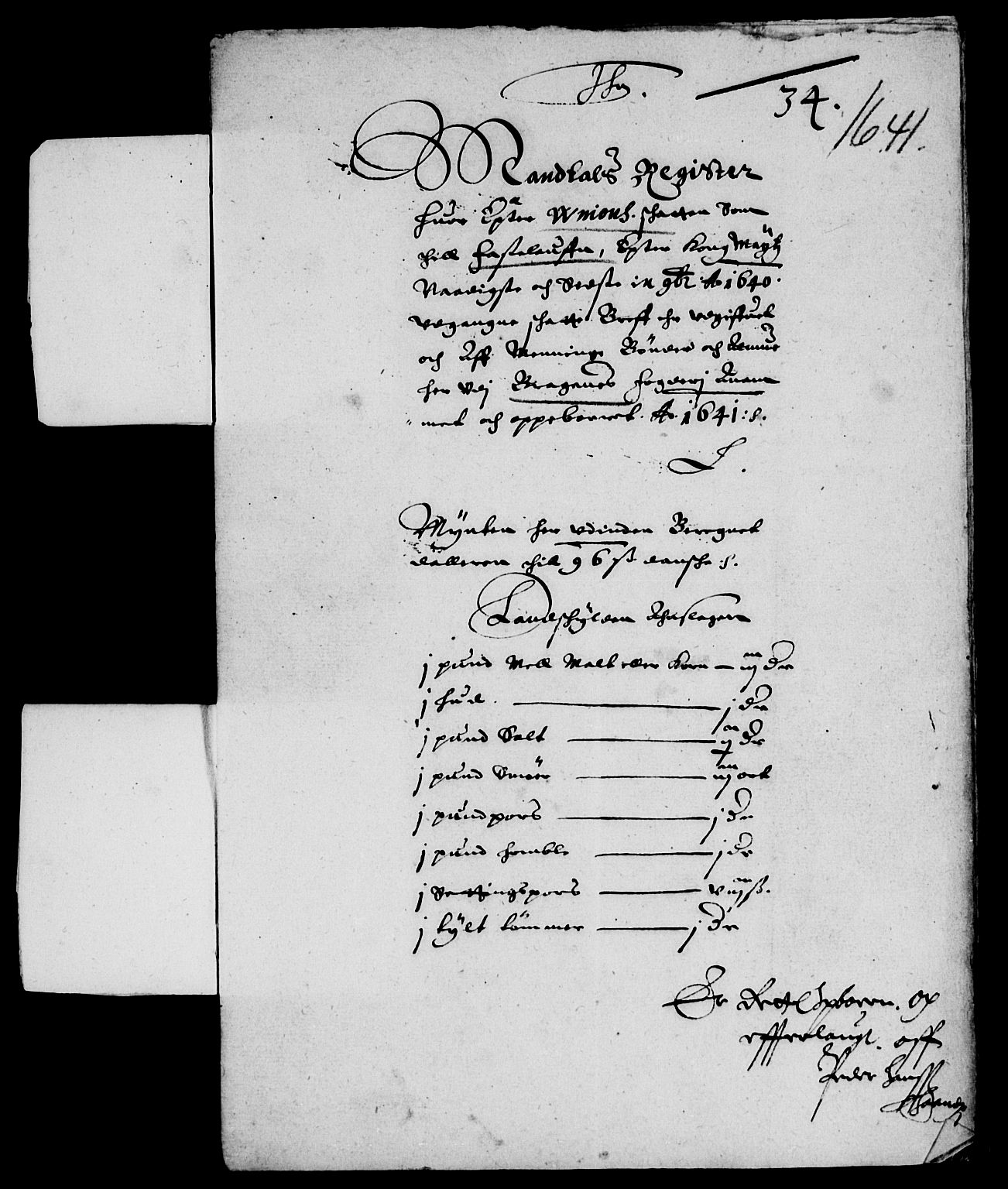 Rentekammeret inntil 1814, Reviderte regnskaper, Lensregnskaper, RA/EA-5023/R/Rb/Rba/L0153: Akershus len, 1640-1641