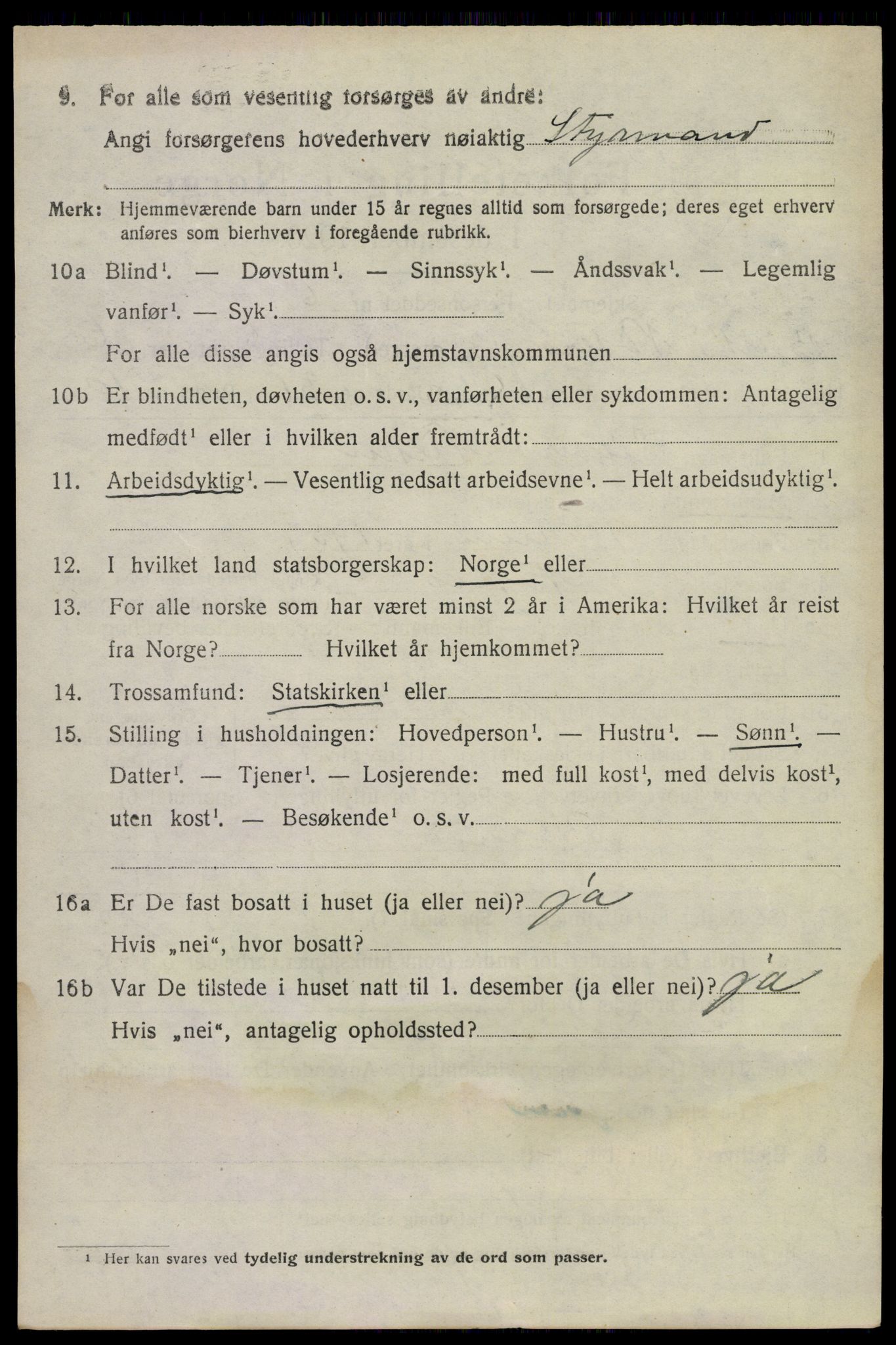 SAKO, 1920 census for Nøtterøy, 1920, p. 9458