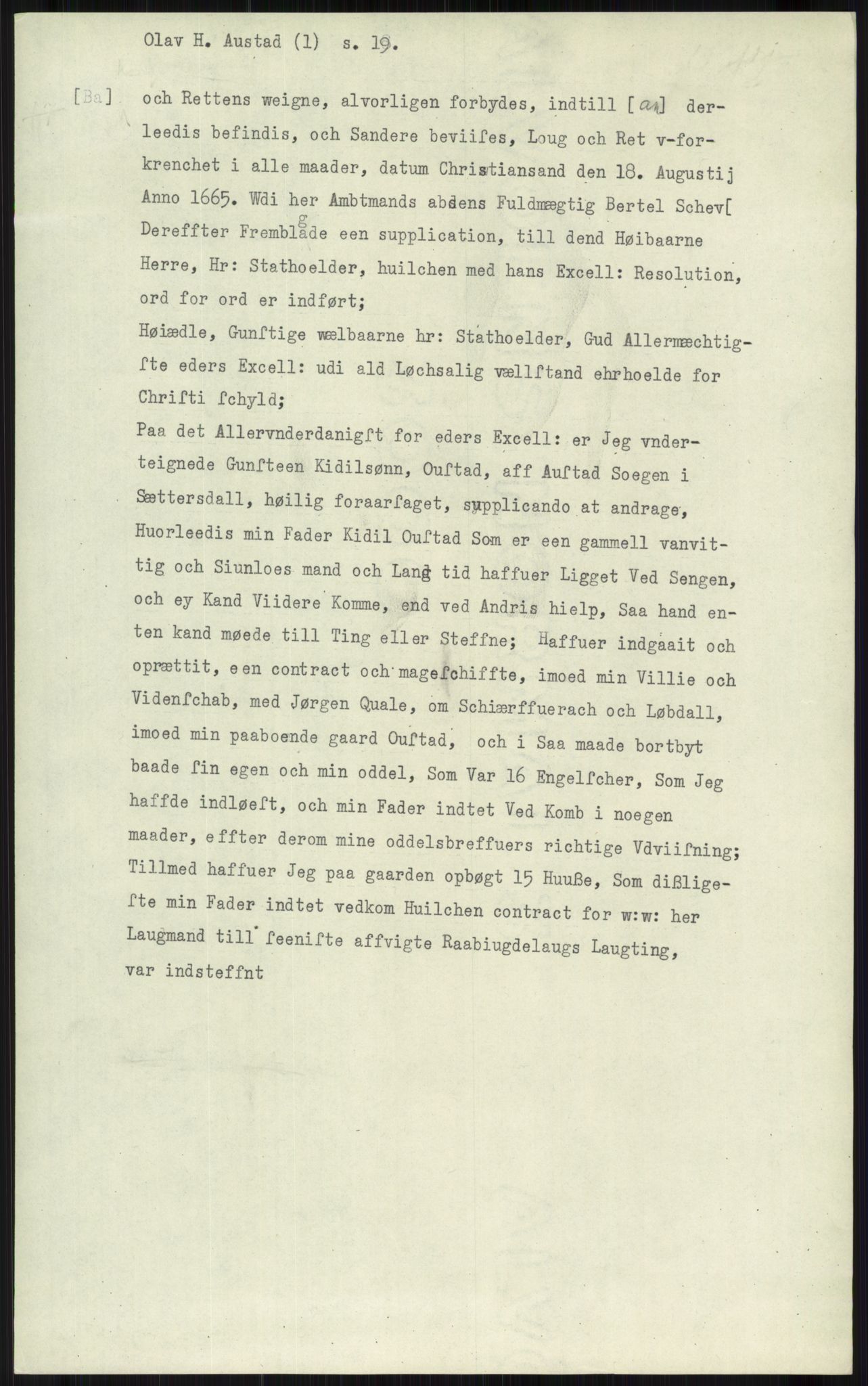 Samlinger til kildeutgivelse, Diplomavskriftsamlingen, AV/RA-EA-4053/H/Ha, p. 372