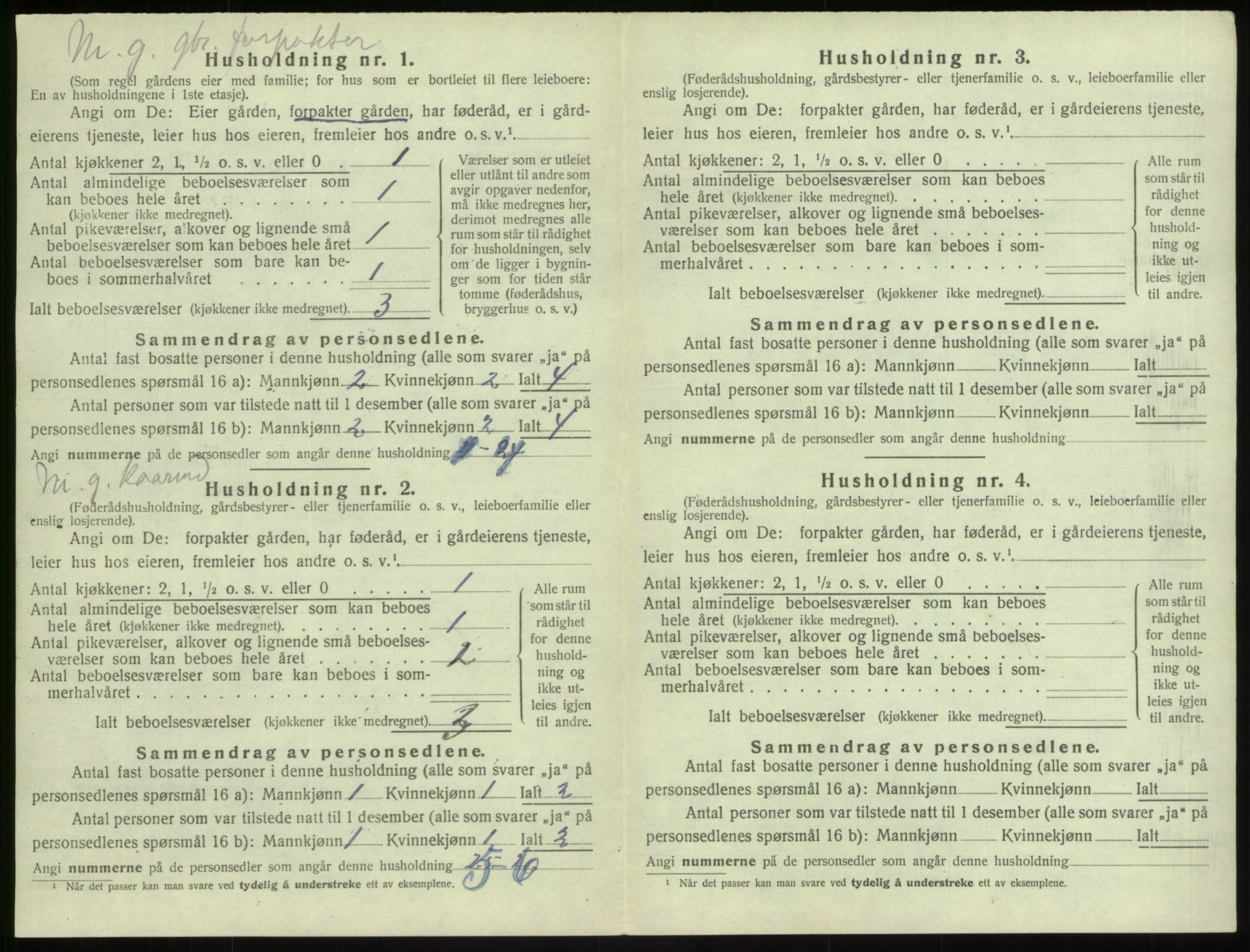 SAB, 1920 census for Lindås, 1920, p. 385