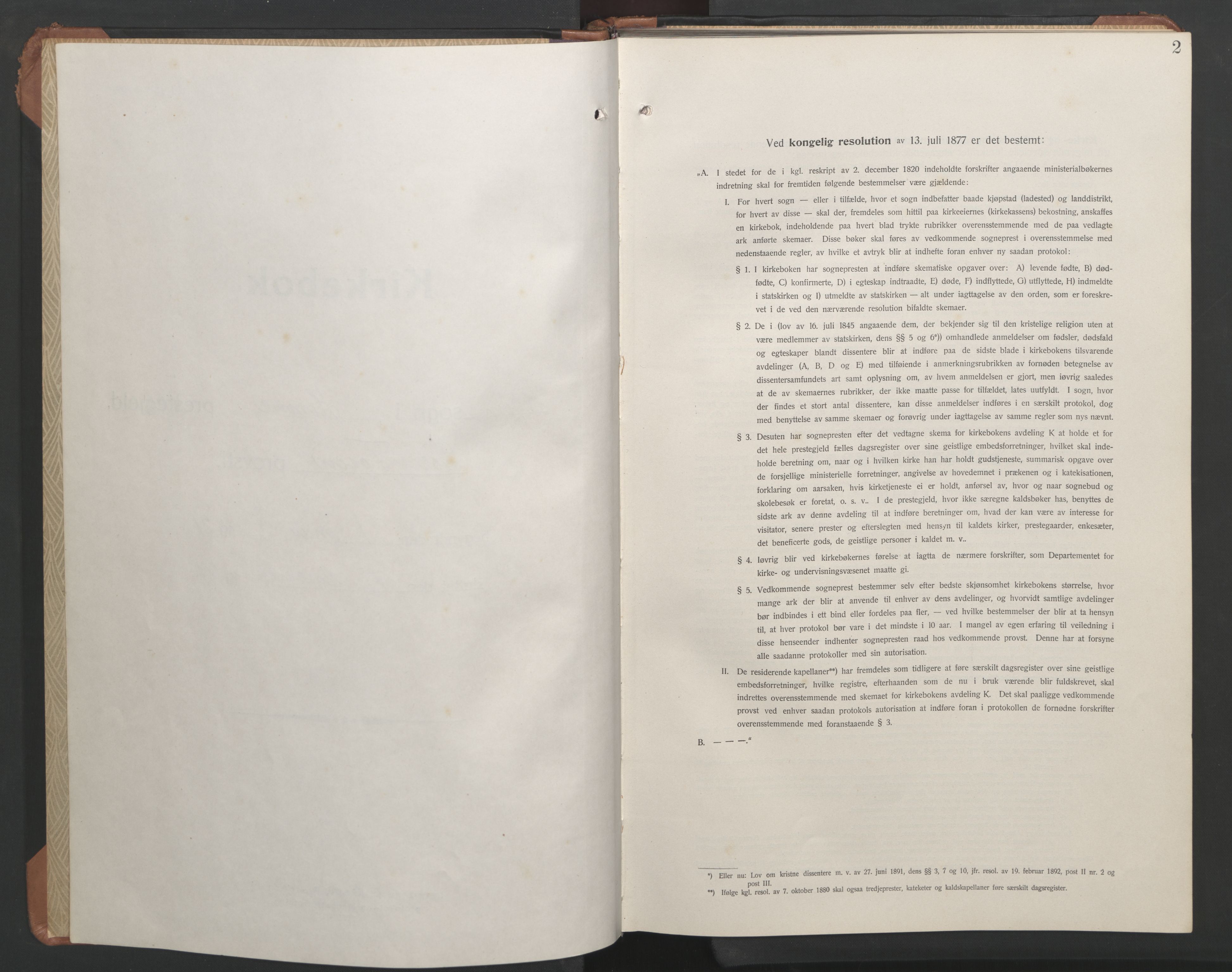 Ministerialprotokoller, klokkerbøker og fødselsregistre - Sør-Trøndelag, SAT/A-1456/633/L0521: Parish register (copy) no. 633C03, 1921-1946, p. 2
