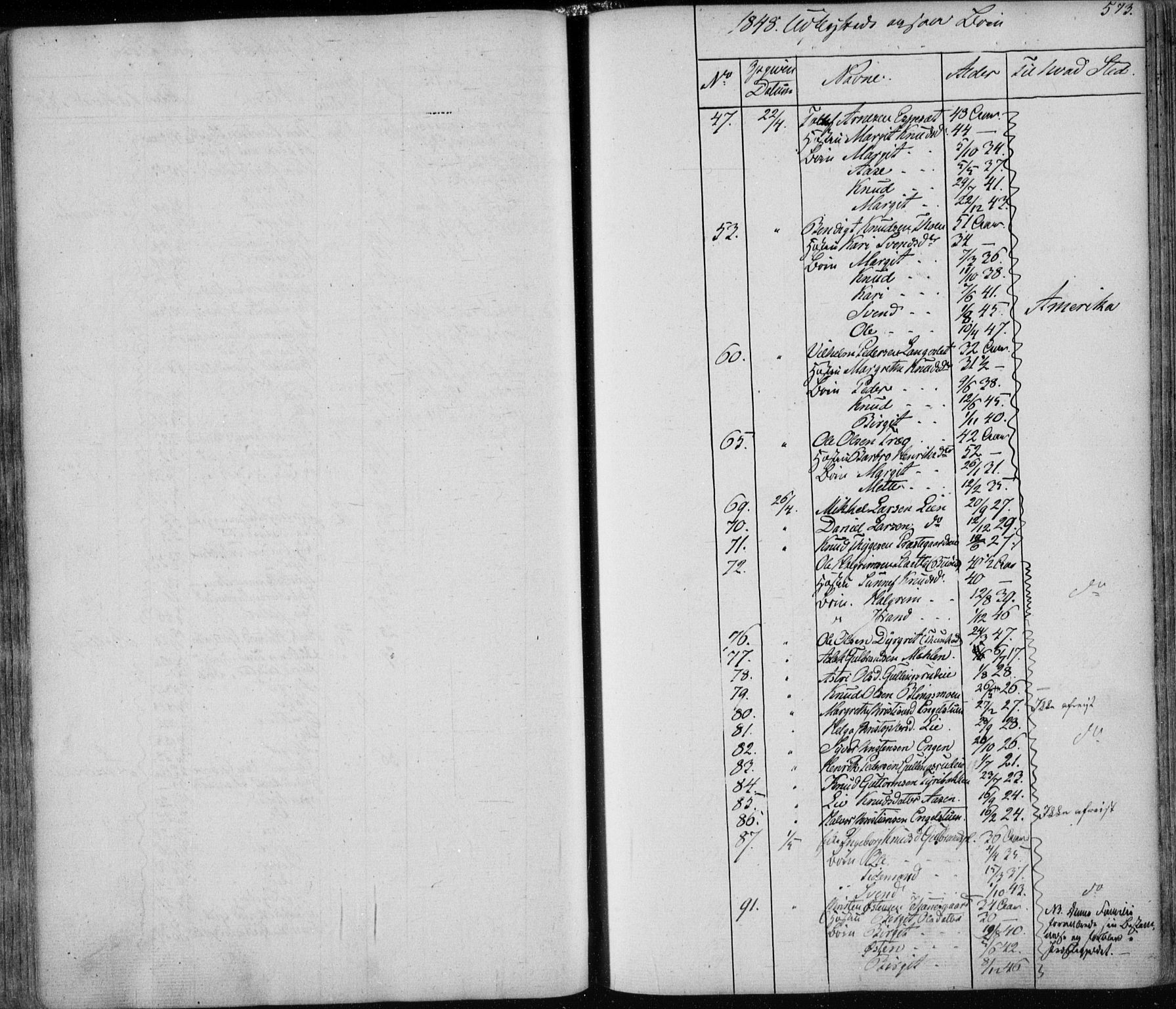 Nes kirkebøker, AV/SAKO-A-236/F/Fa/L0009: Parish register (official) no. 9, 1834-1863, p. 573