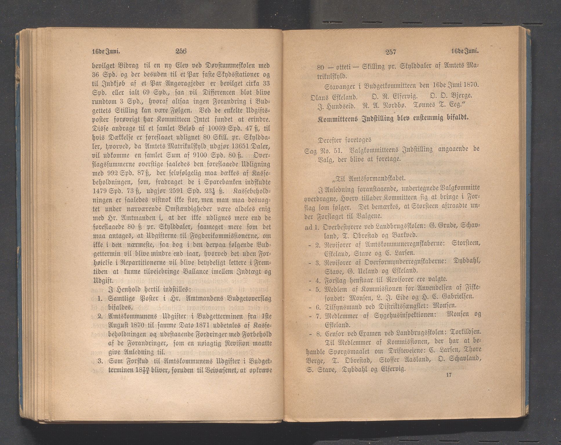 Rogaland fylkeskommune - Fylkesrådmannen , IKAR/A-900/A, 1870, p. 134