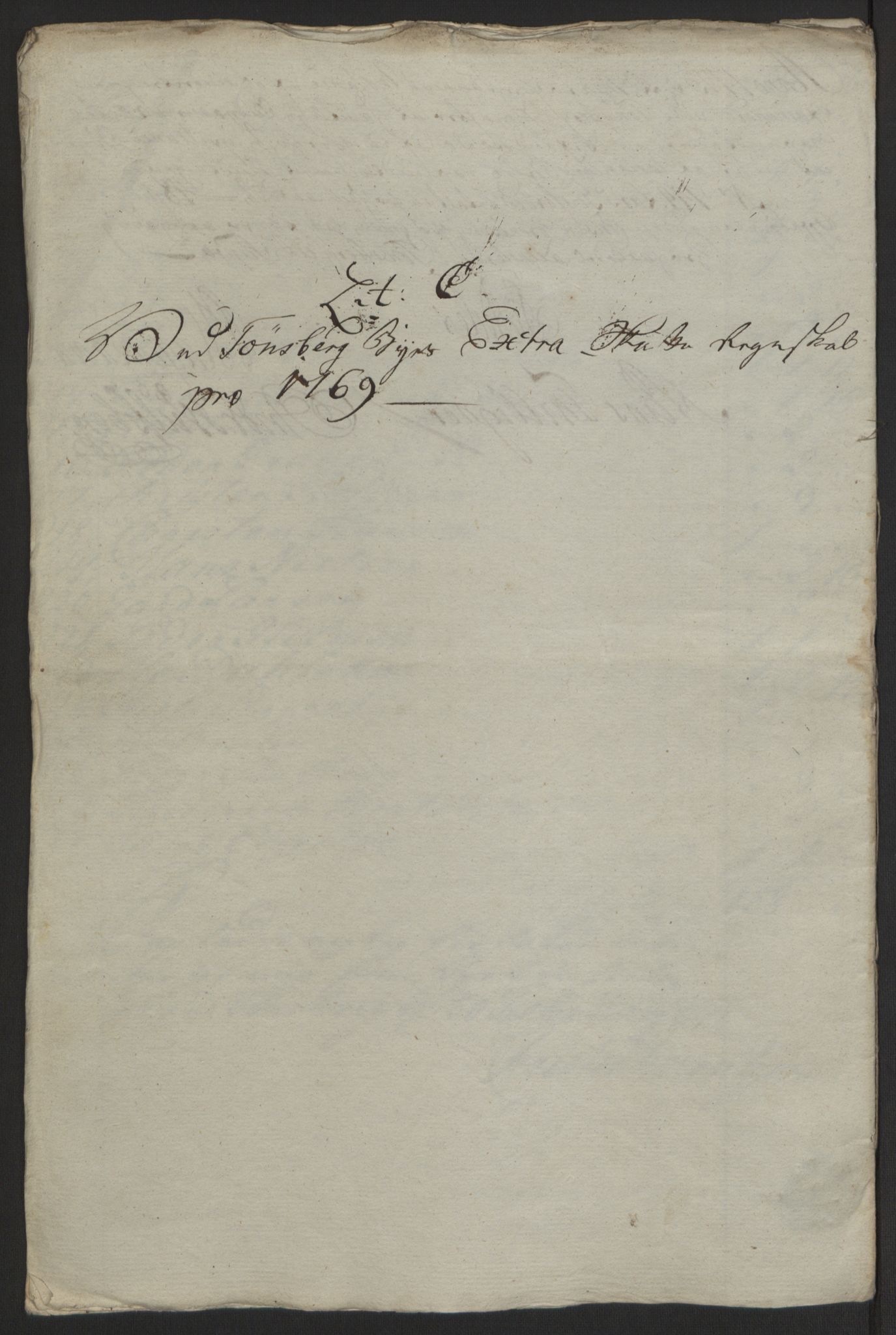 Rentekammeret inntil 1814, Reviderte regnskaper, Byregnskaper, AV/RA-EA-4066/R/Rh/L0162/0001: [H4] Kontribusjonsregnskap / Ekstraskatt, Tønsberg, 1762-1772, p. 368