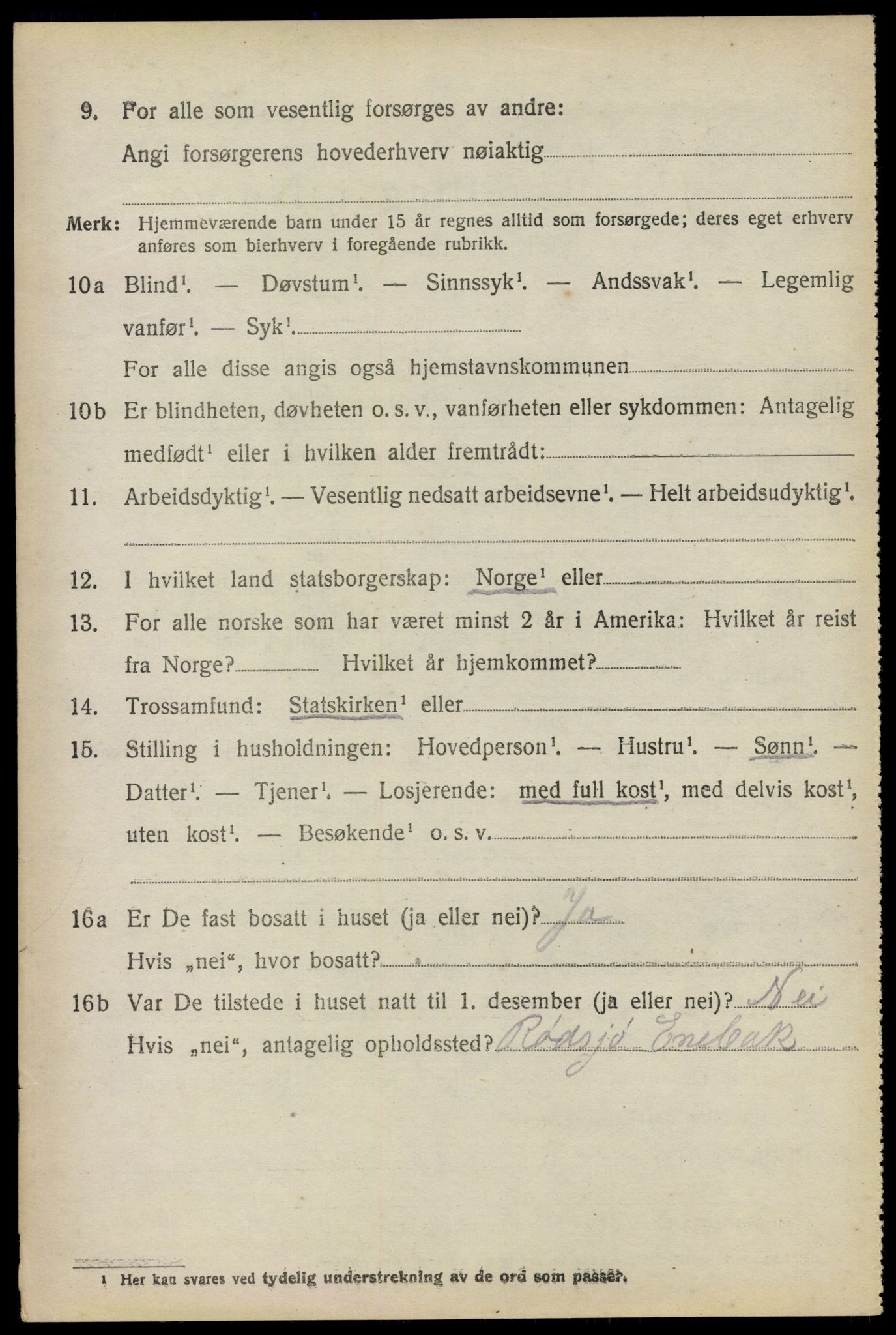 SAO, 1920 census for Enebakk, 1920, p. 2094