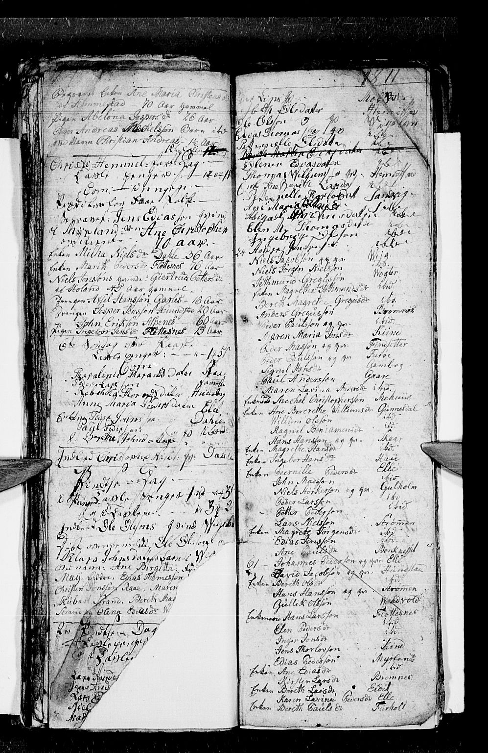 Kvæfjord sokneprestkontor, AV/SATØ-S-1323/G/Ga/Gab/L0001klokker: Parish register (copy) no. 1, 1806-1824